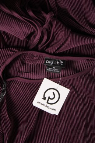 Kleid City Chic, Größe XS, Farbe Lila, Preis € 19,49