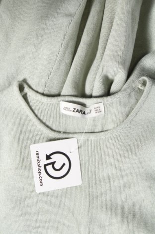 Rochie Zara Knitwear, Mărime S, Culoare Verde, Preț 178,57 Lei