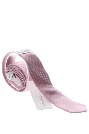 Вратовръзка Calvin Klein, Цвят Розов, Цена 79,17 лв.