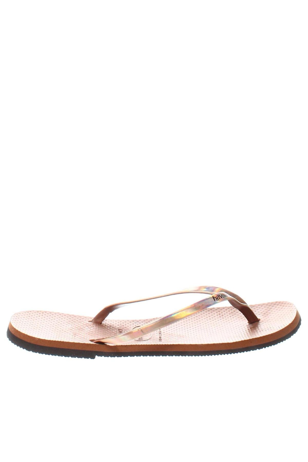 Papuci Havaianas, Mărime 39, Culoare Auriu, Preț 141,45 Lei