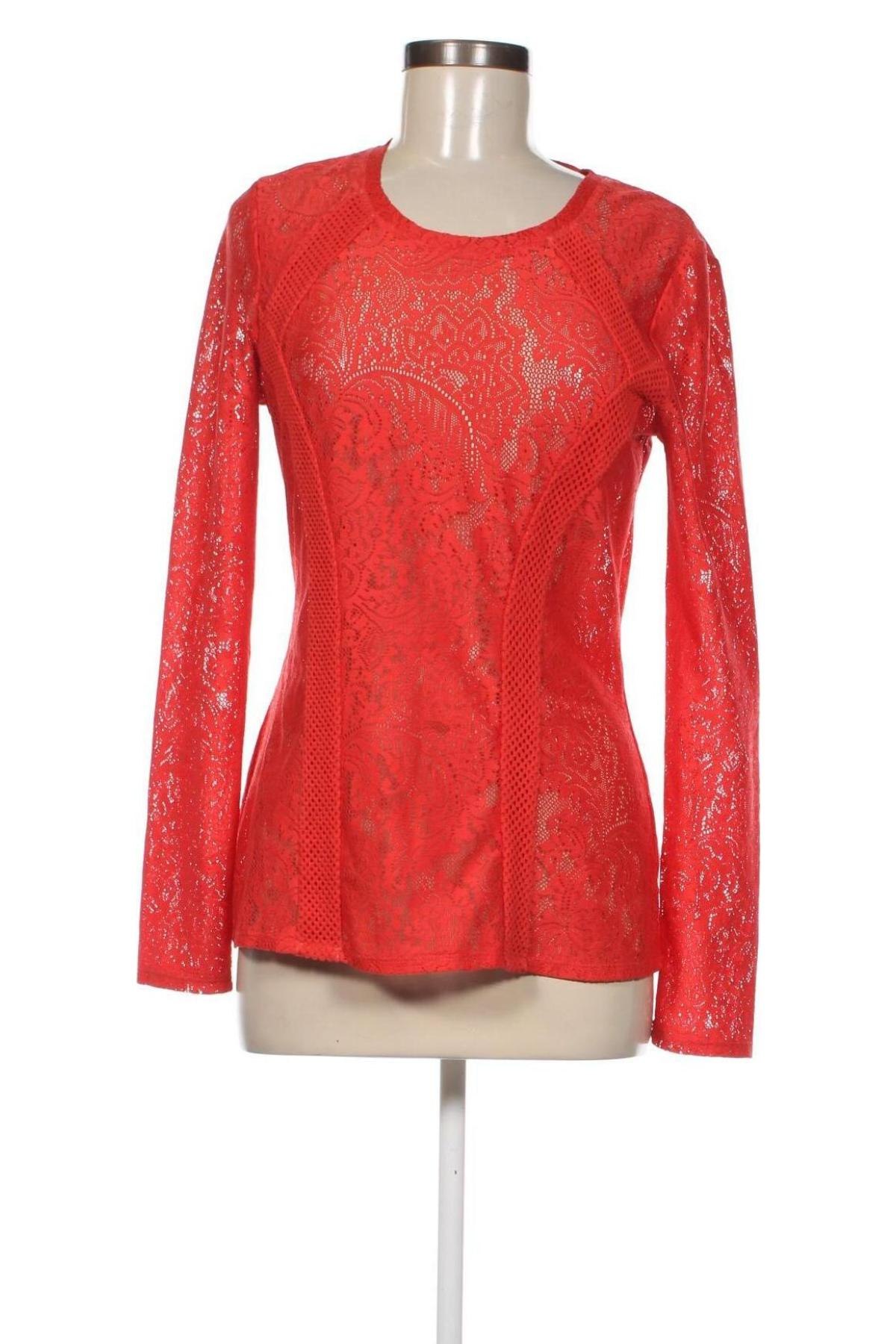 Γυναικεία μπλούζα BCBG Max Azria, Μέγεθος M, Χρώμα Κόκκινο, Τιμή 33,40 €