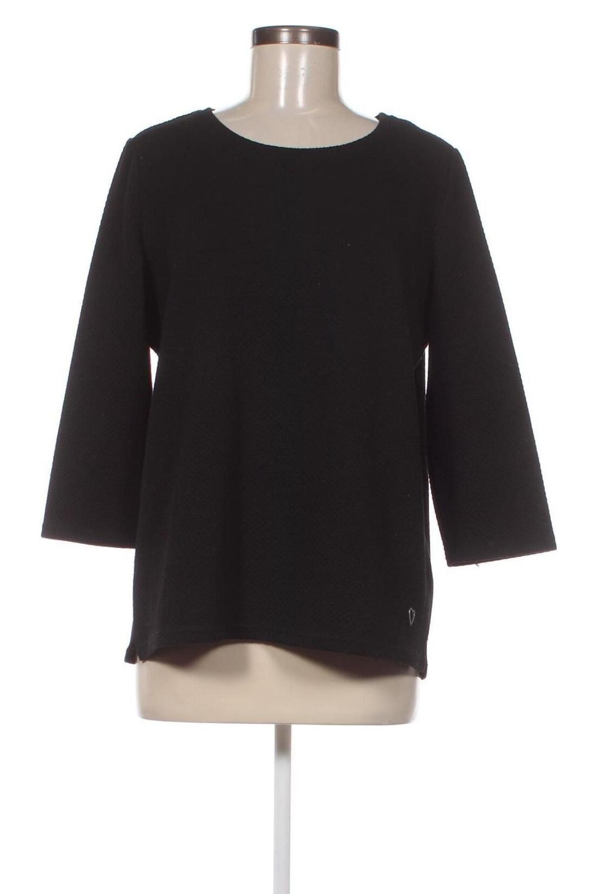 Γυναικεία μπλούζα Gina, Μέγεθος L, Χρώμα Μαύρο, Τιμή 2,59 €