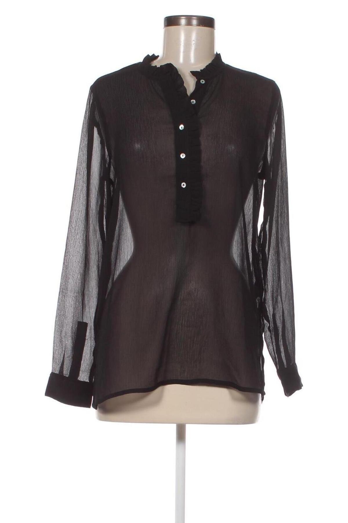 Дамска блуза H&M, Размер M, Цвят Черен, Цена 5,51 лв.
