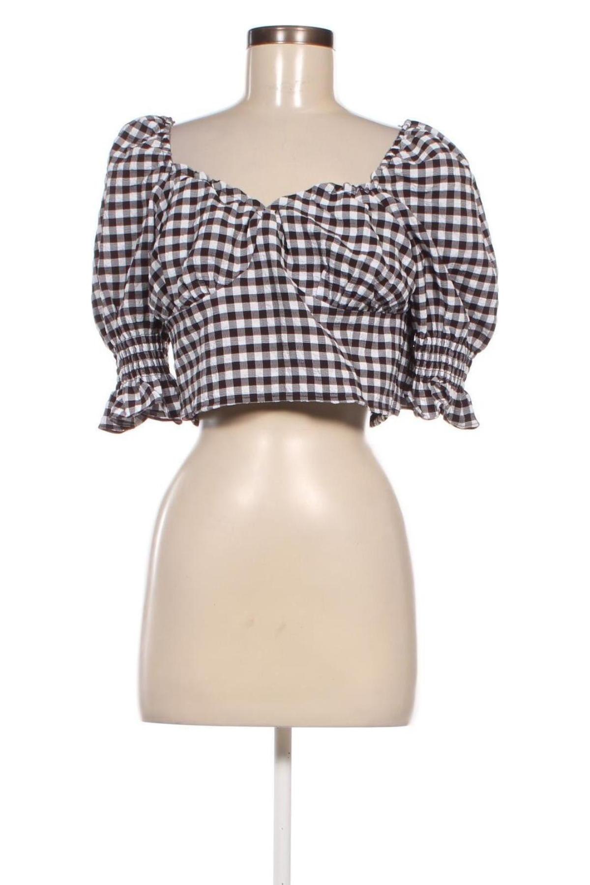 Дамска блуза H&M Divided, Размер XL, Цвят Многоцветен, Цена 19,00 лв.