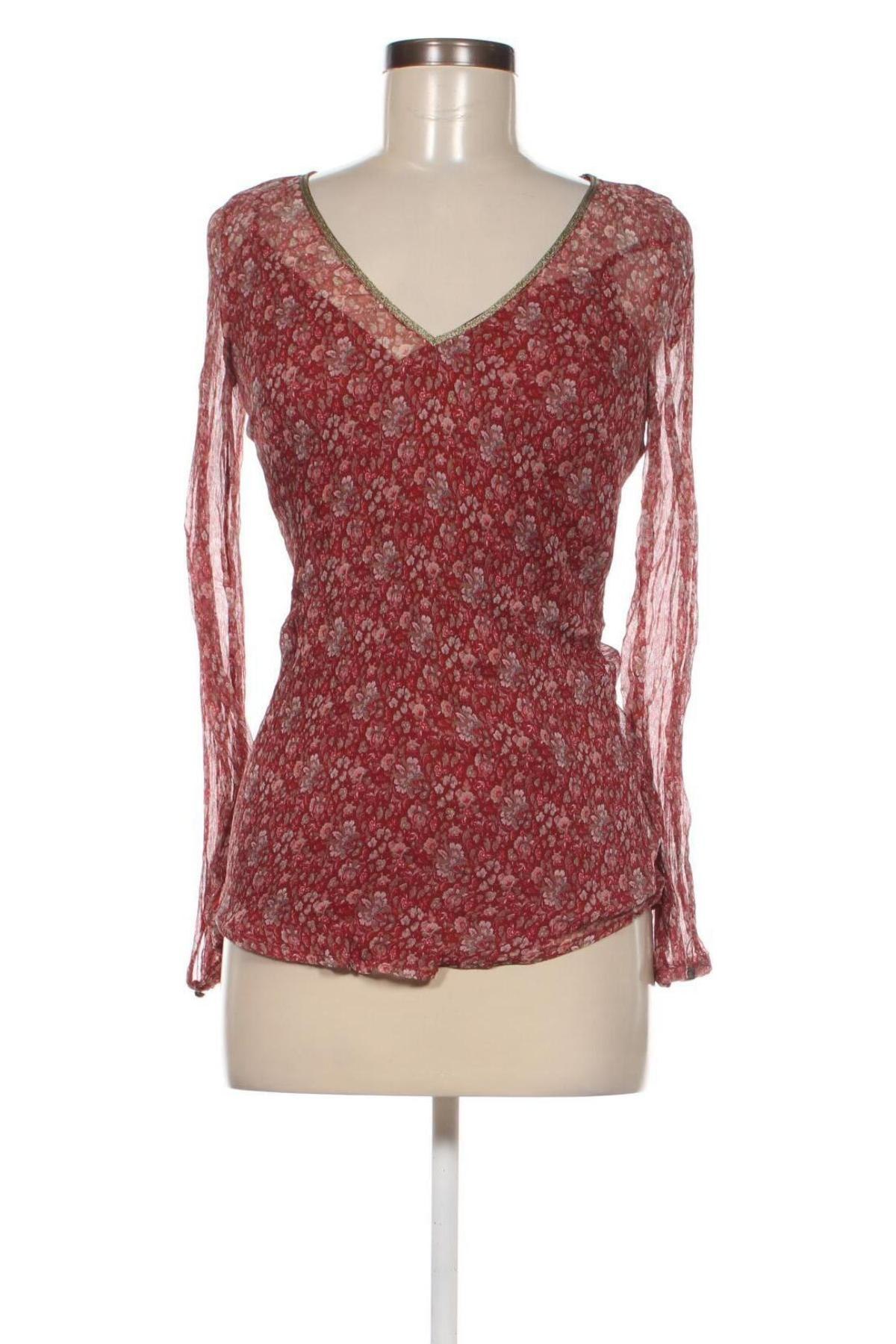 Γυναικεία μπλούζα IKKS, Μέγεθος M, Χρώμα Κόκκινο, Τιμή 7,68 €