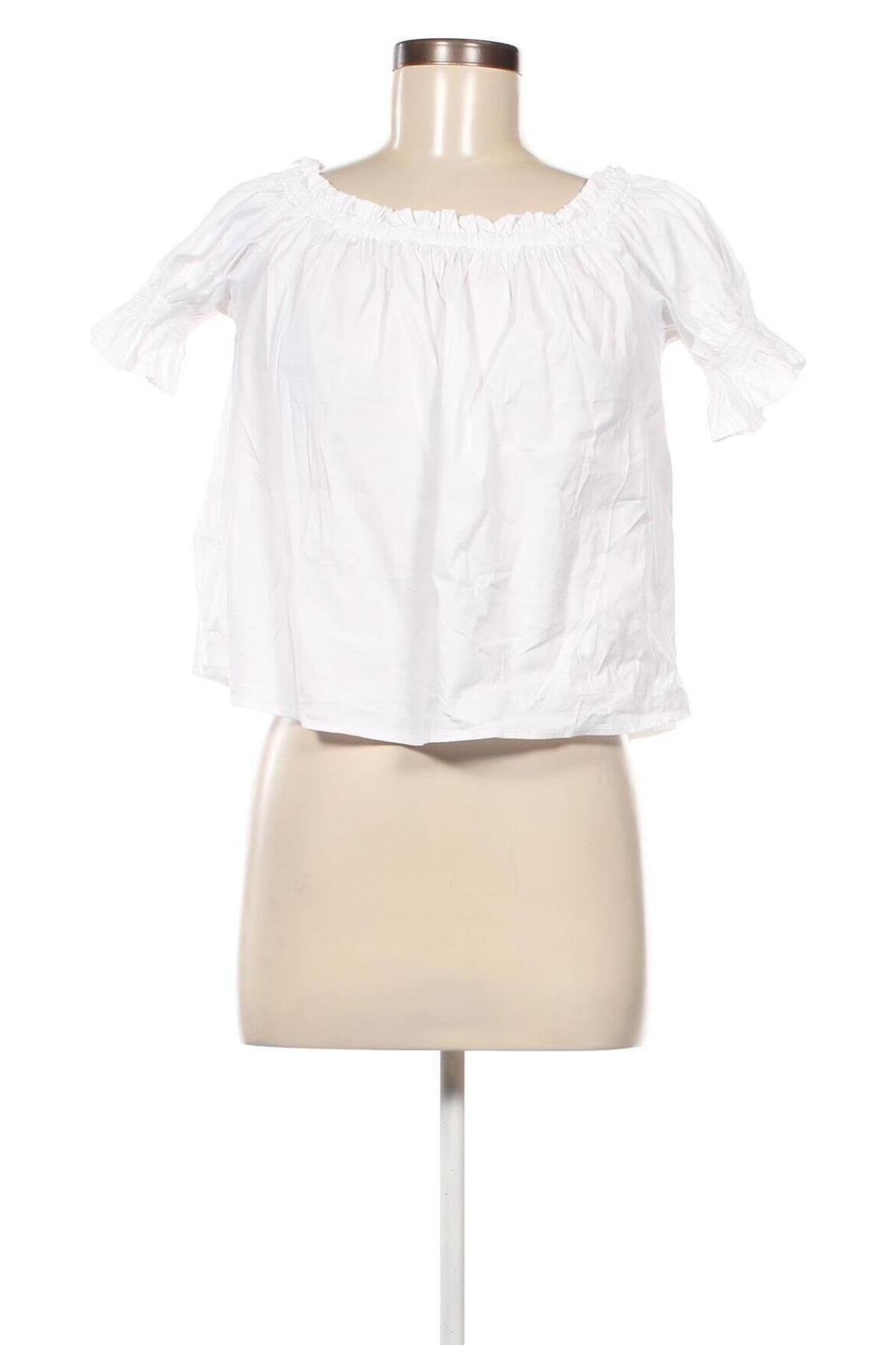 Γυναικεία μπλούζα Mango, Μέγεθος XS, Χρώμα Λευκό, Τιμή 3,09 €