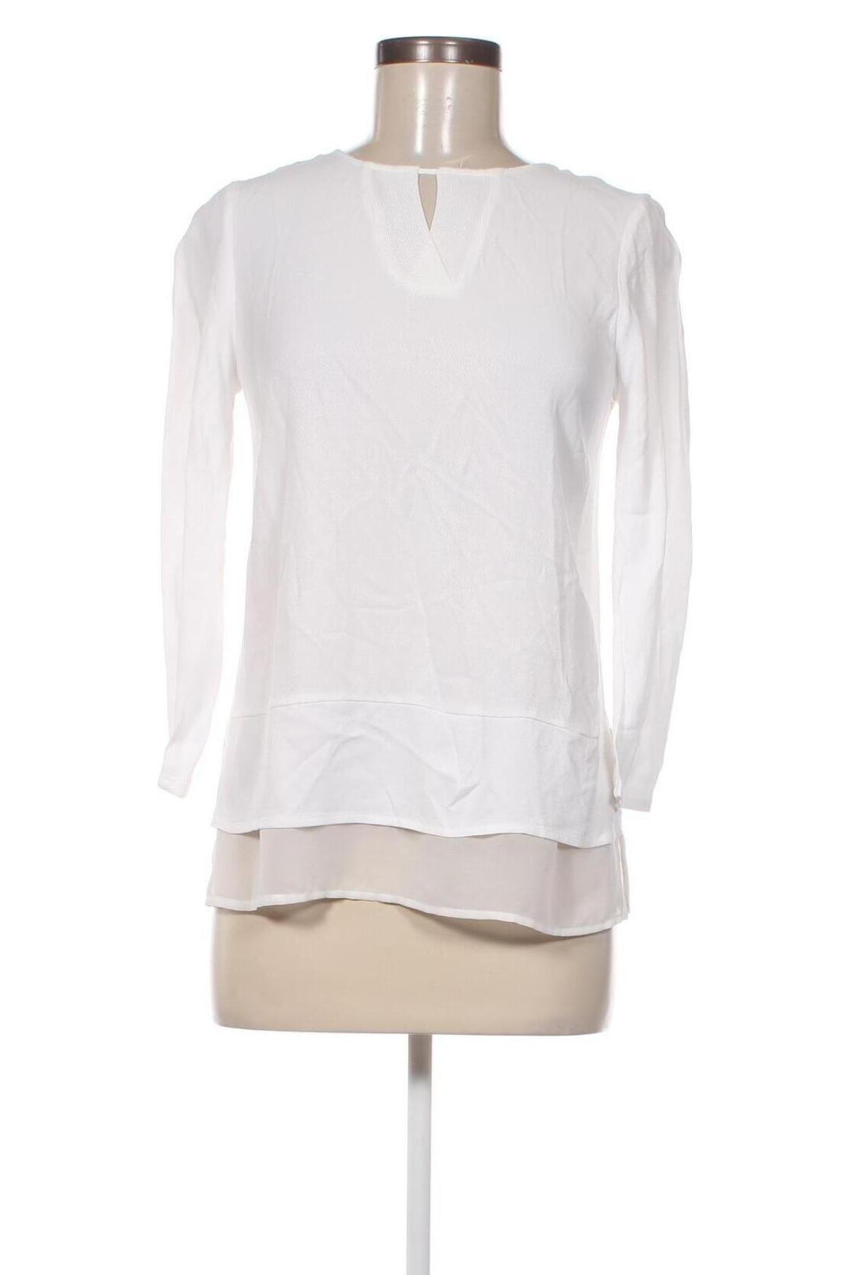 Дамска блуза Massimo Dutti, Размер S, Цвят Бял, Цена 10,00 лв.