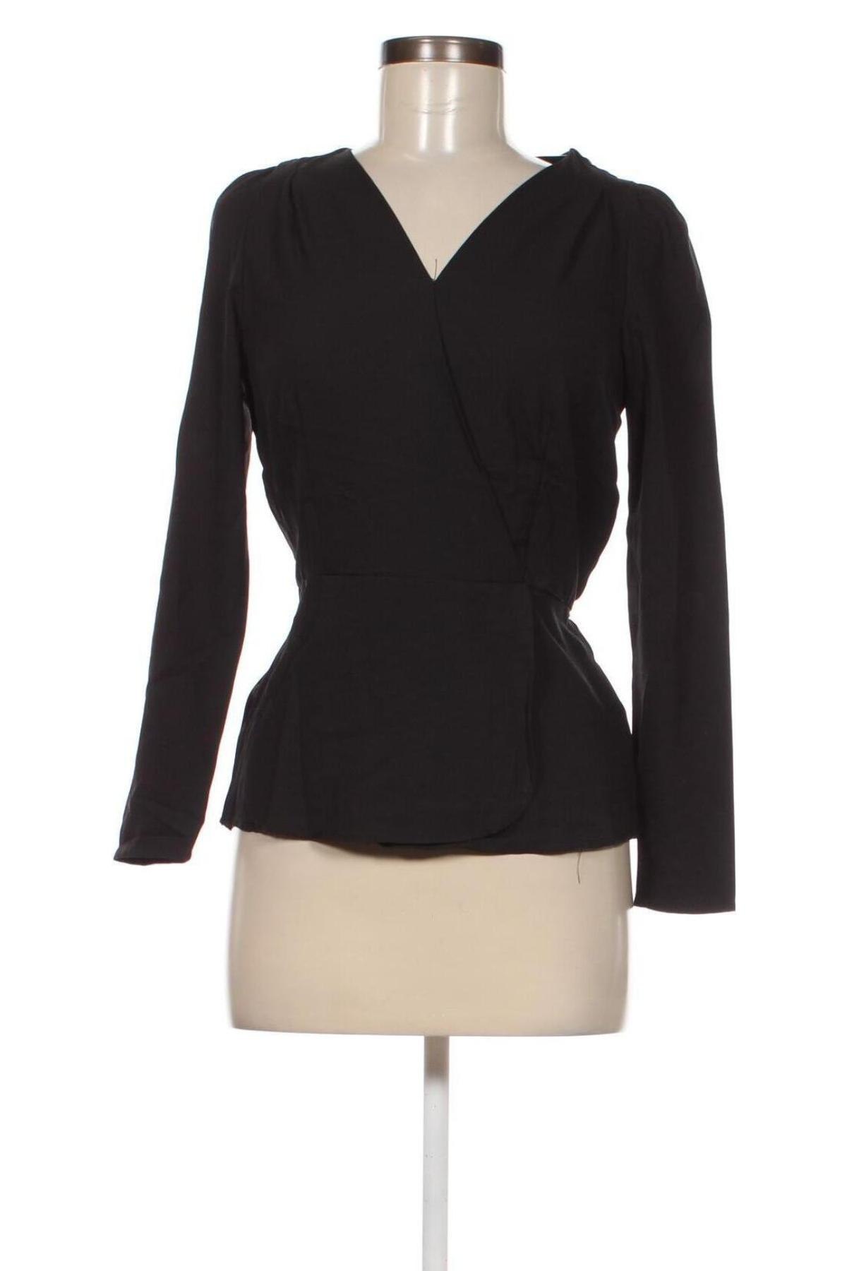 Дамска блуза Moodo, Размер S, Цвят Черен, Цена 7,92 лв.