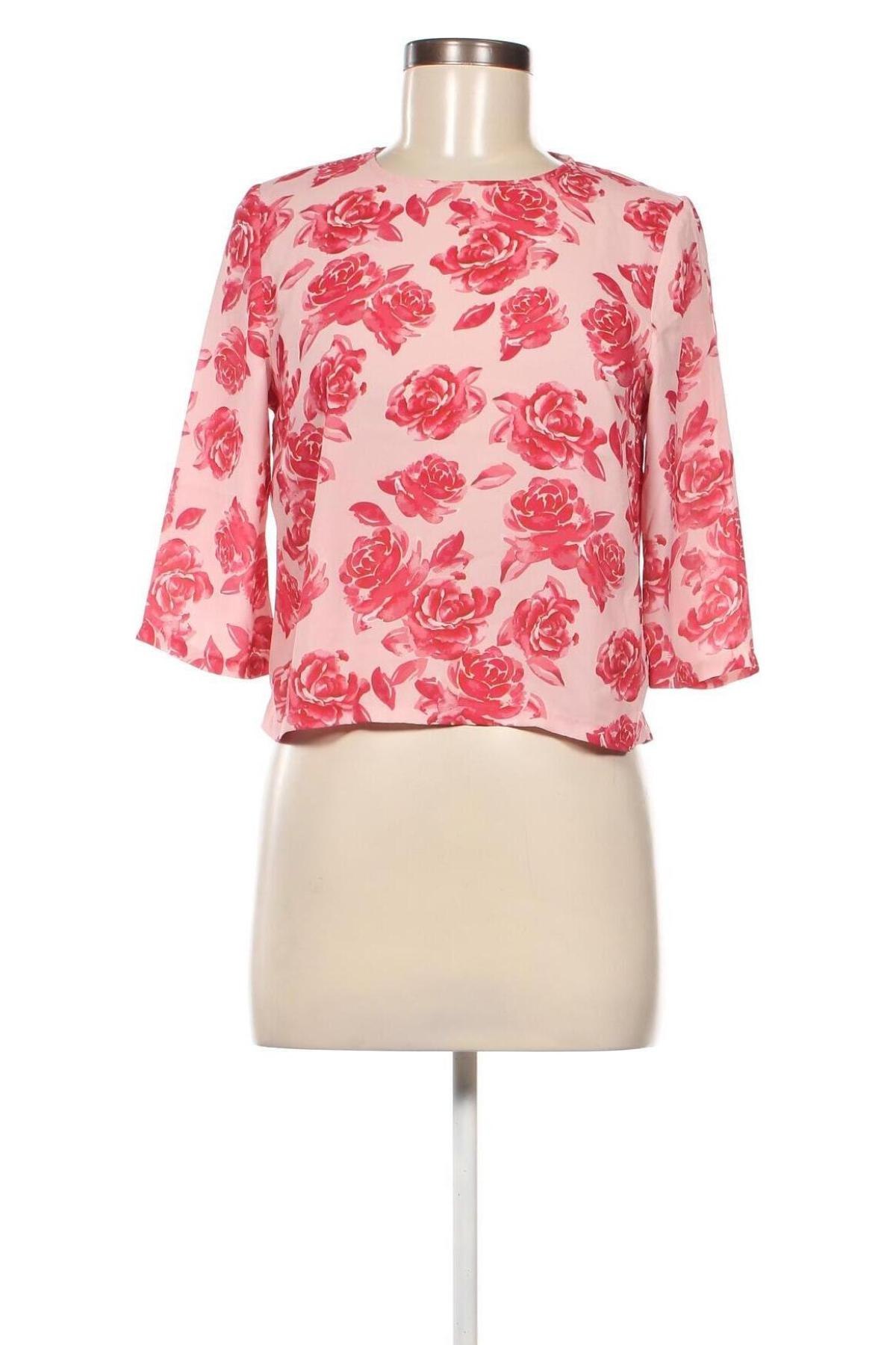 Γυναικεία μπλούζα NA-KD, Μέγεθος XS, Χρώμα Πολύχρωμο, Τιμή 14,85 €