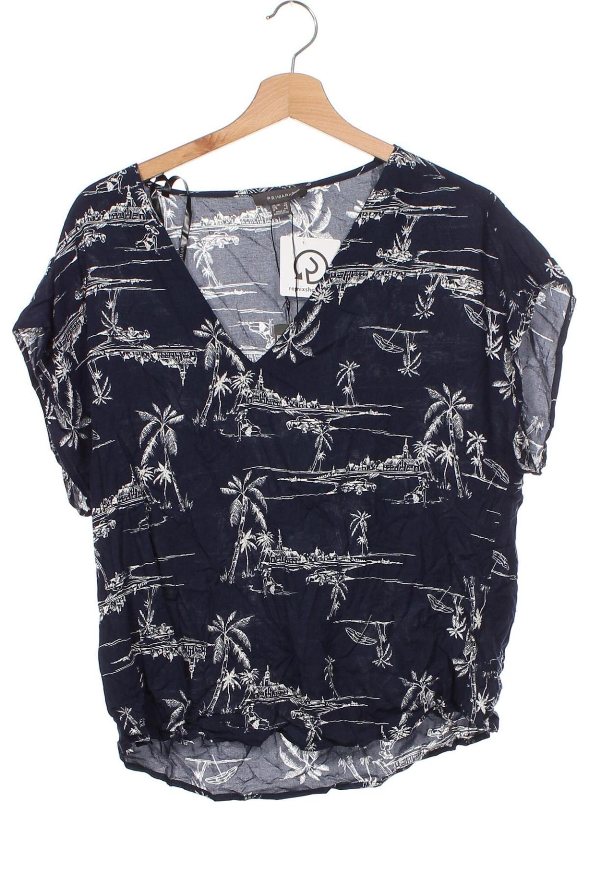 Дамска блуза Primark, Размер L, Цвят Син, Цена 15,50 лв.