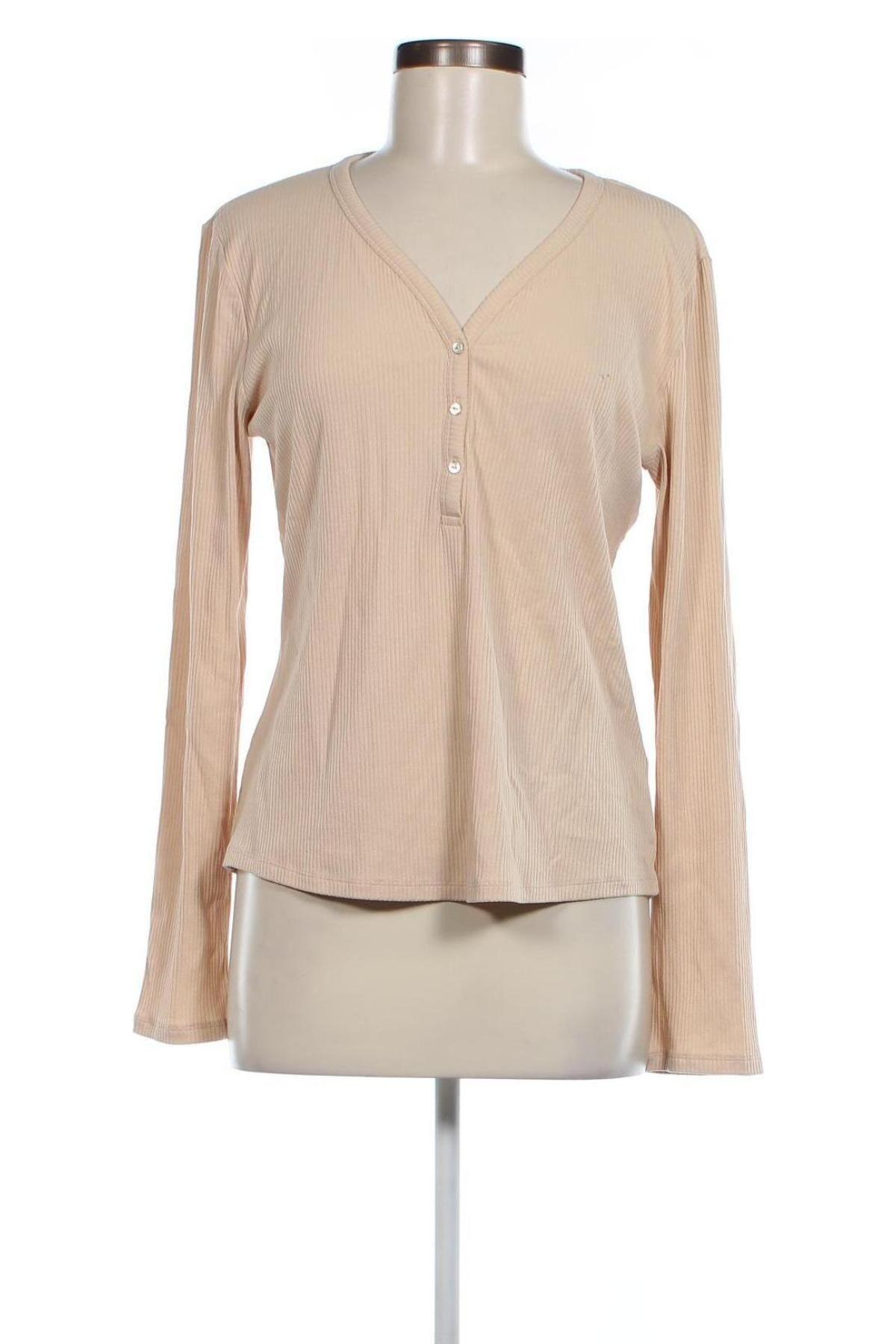 Γυναικεία μπλούζα Rich & Royal, Μέγεθος XL, Χρώμα  Μπέζ, Τιμή 52,58 €