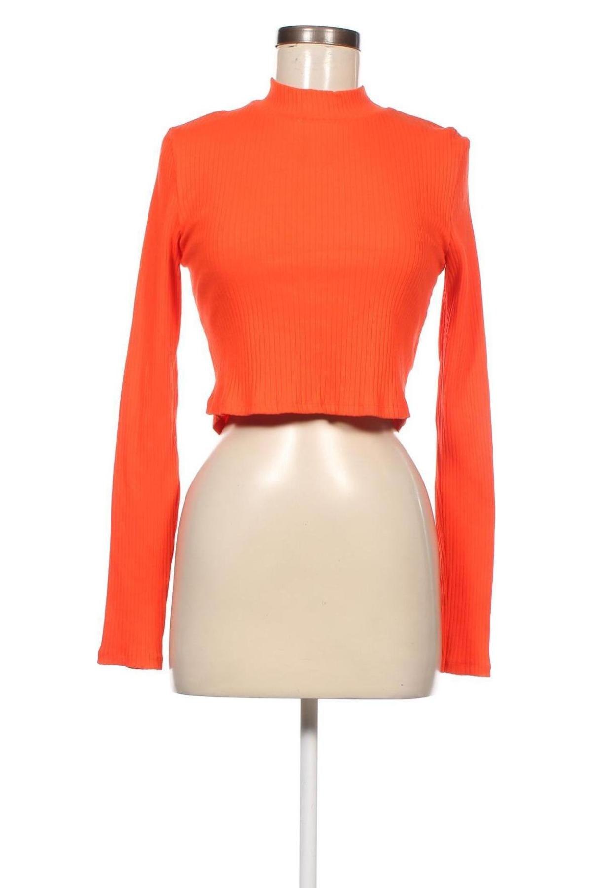 Дамска блуза Sinsay, Размер XL, Цвят Оранжев, Цена 6,82 лв.