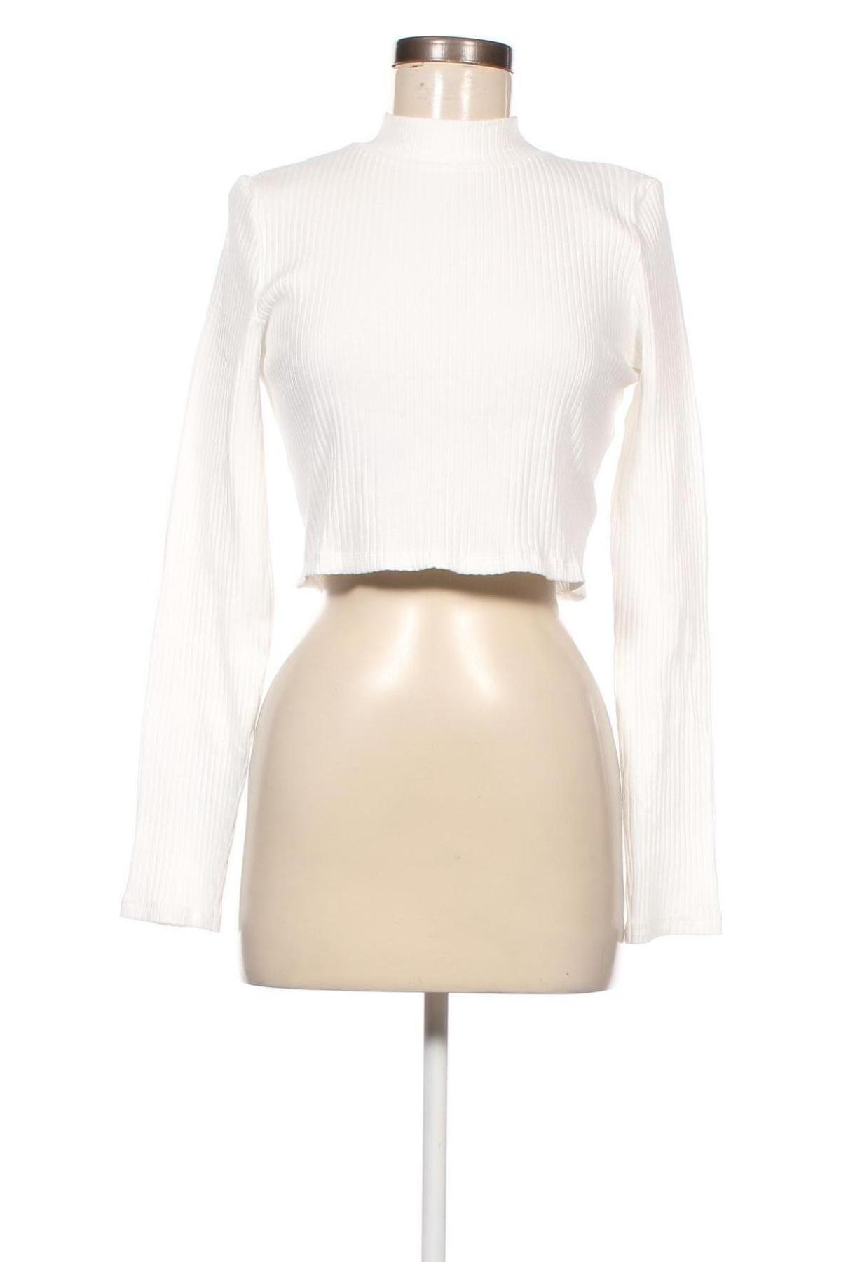 Γυναικεία μπλούζα Sinsay, Μέγεθος XL, Χρώμα Λευκό, Τιμή 3,84 €