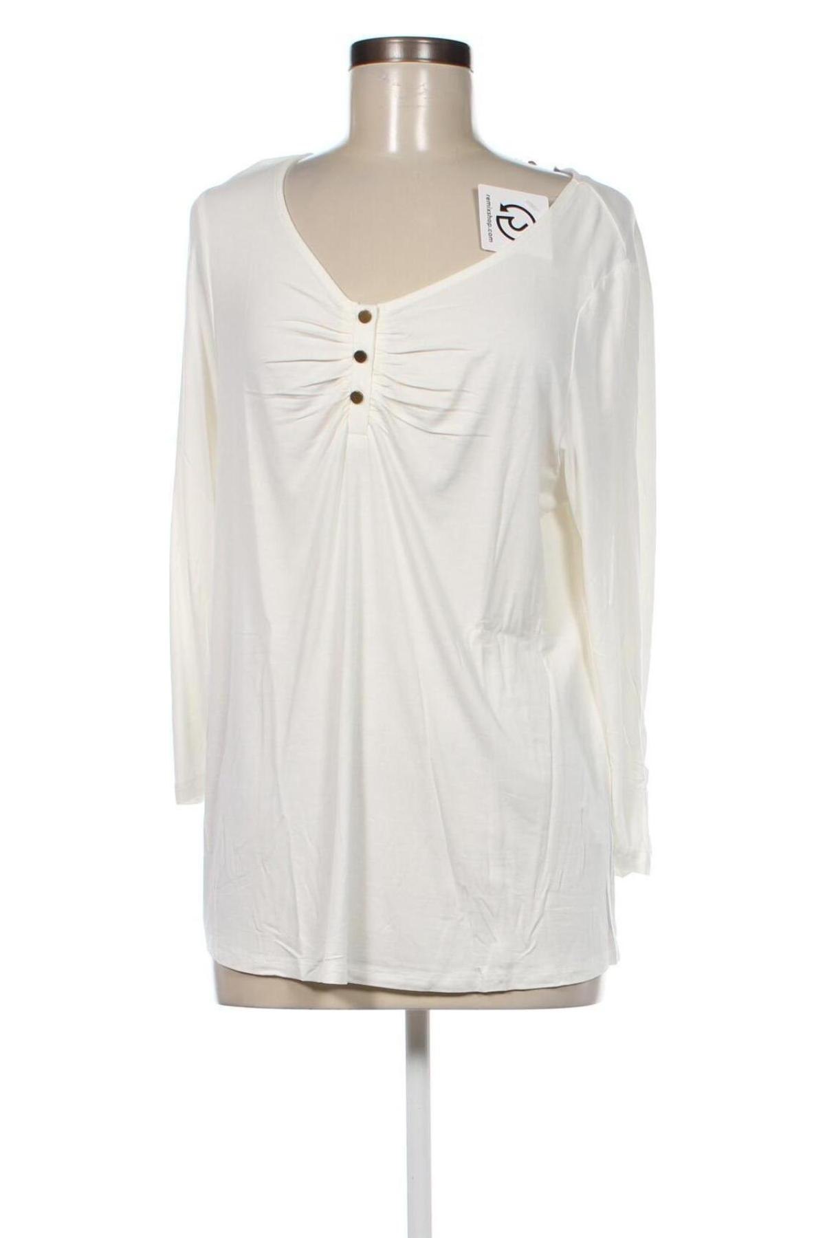 Дамска блуза Vivance, Размер M, Цвят Бял, Цена 8,37 лв.