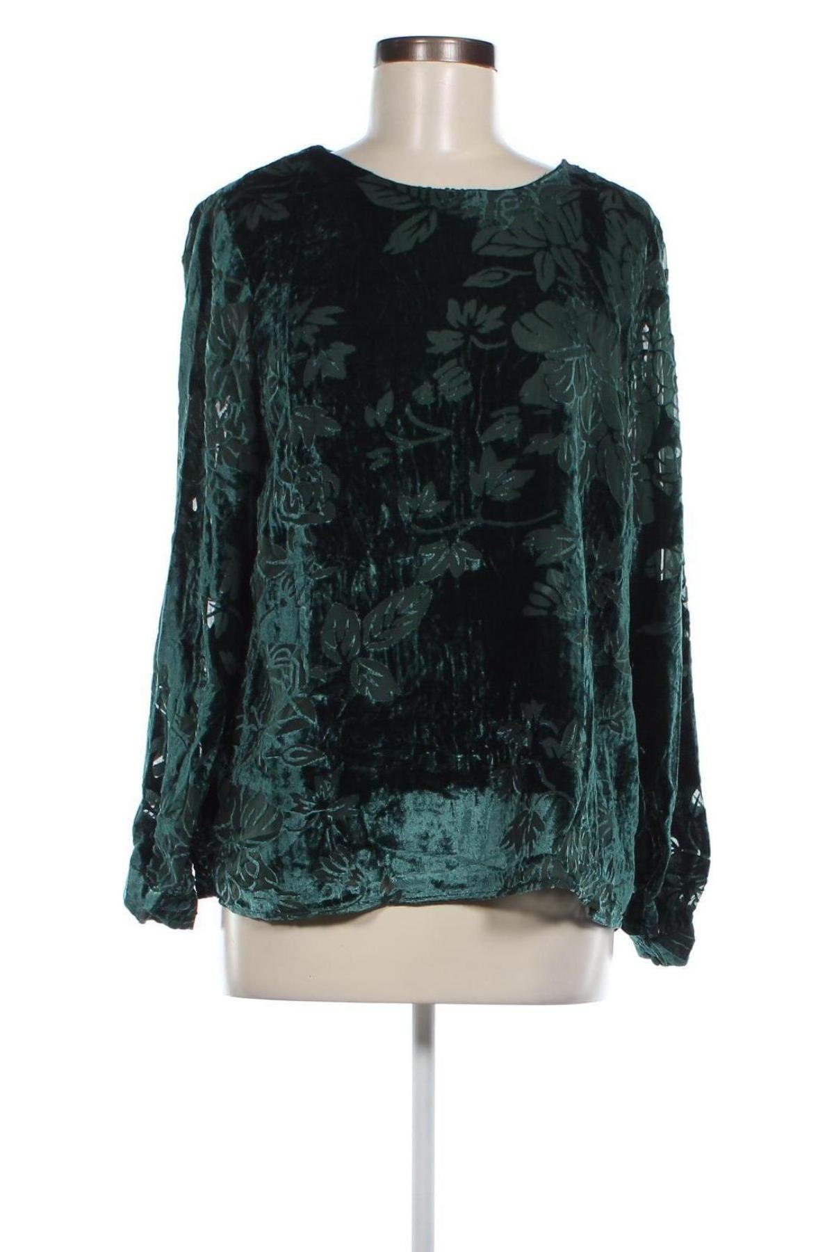 Γυναικεία μπλούζα Zabaione, Μέγεθος M, Χρώμα Πράσινο, Τιμή 4,82 €