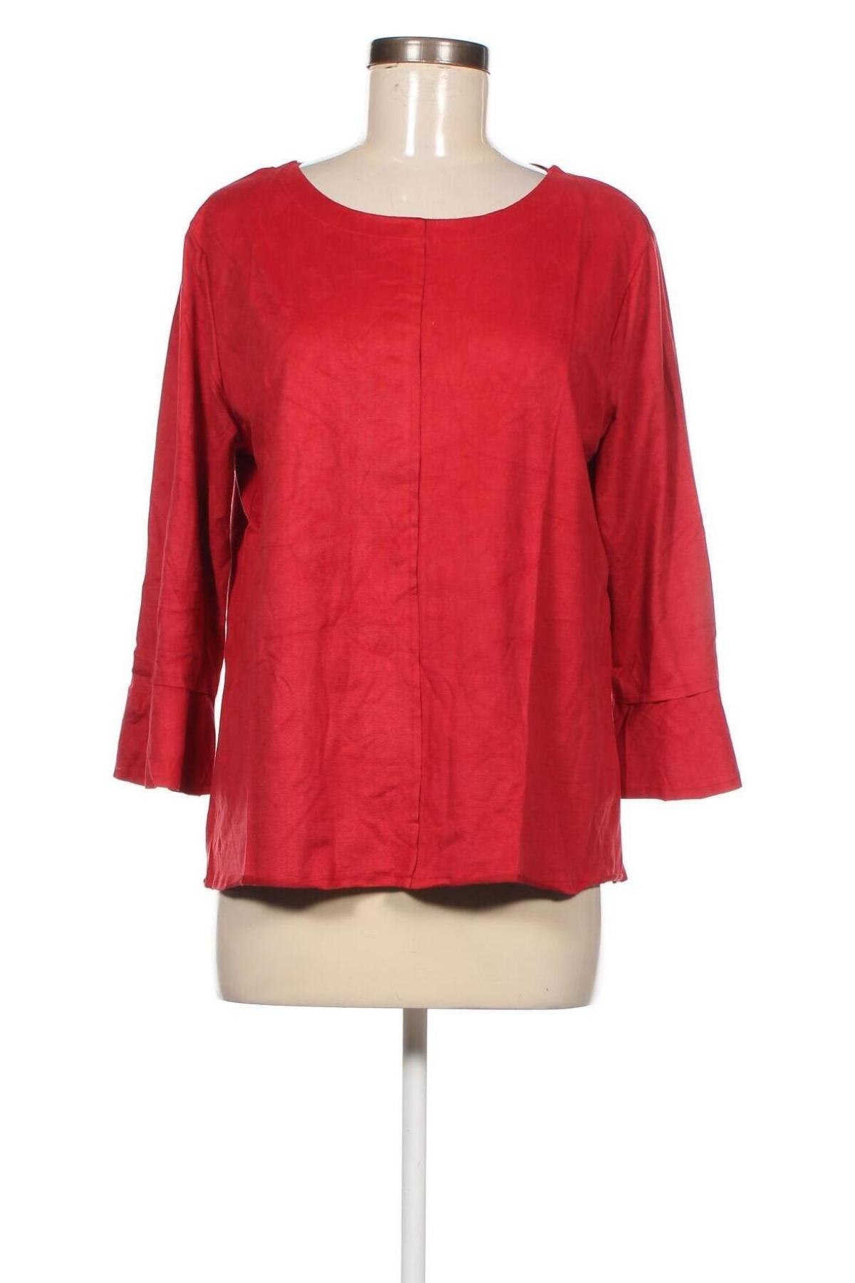 Γυναικεία μπλούζα Zabaione, Μέγεθος L, Χρώμα Κόκκινο, Τιμή 4,82 €