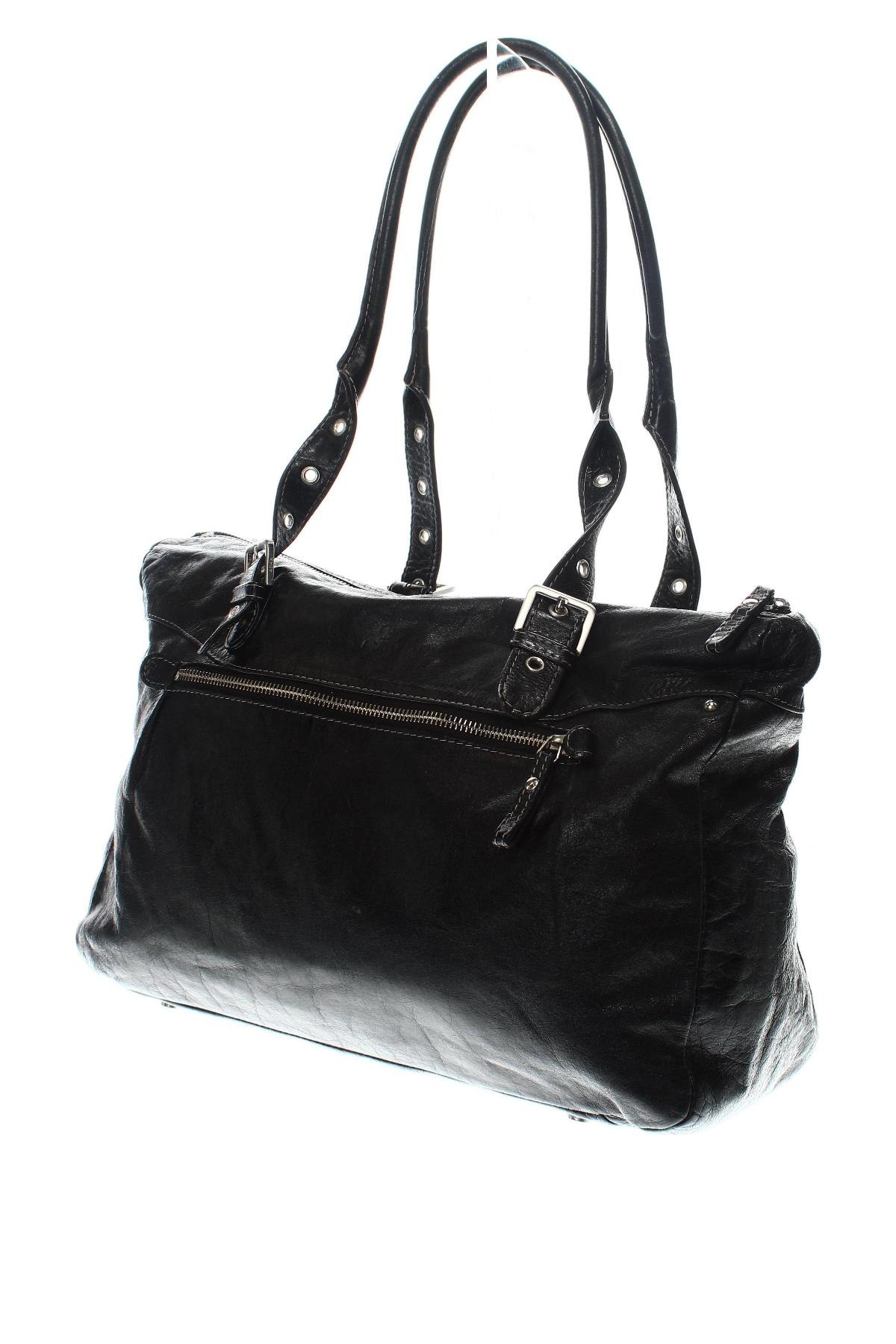 Дамска чанта Adax, Цвят Черен, Цена 90,86 лв.