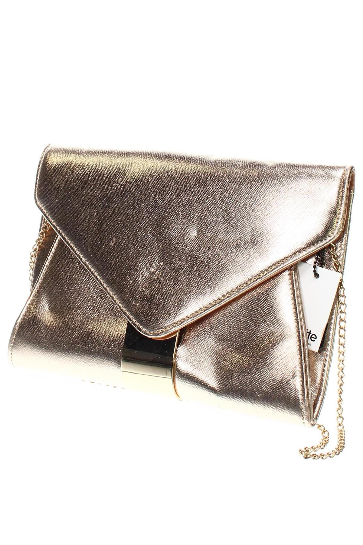 Дамска чанта Colette By Colette Hayman, Цвят Златист, Цена 51,04 лв.