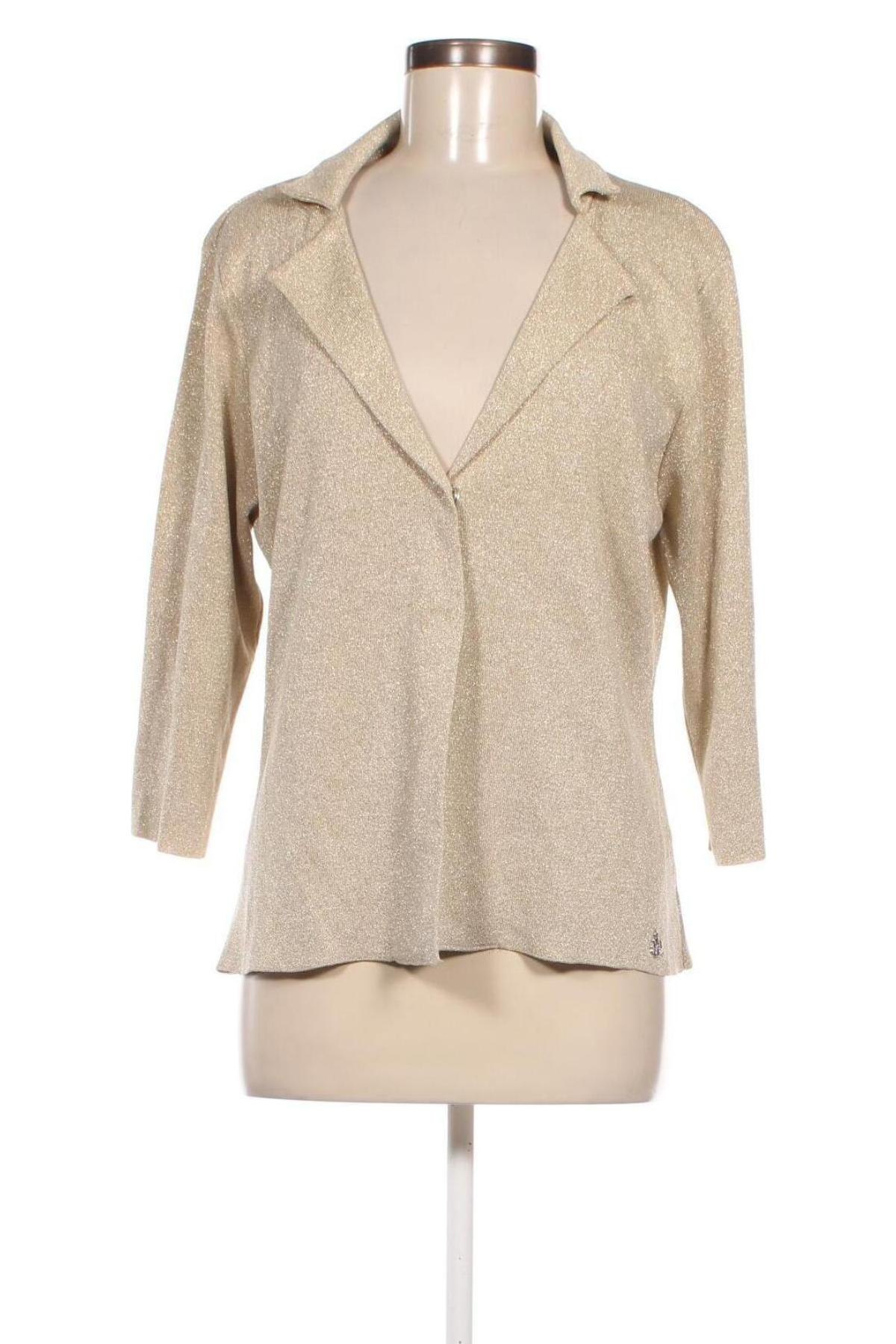 Damen Strickjacke Due Amanti, Größe M, Farbe Golden, Preis 34,69 €