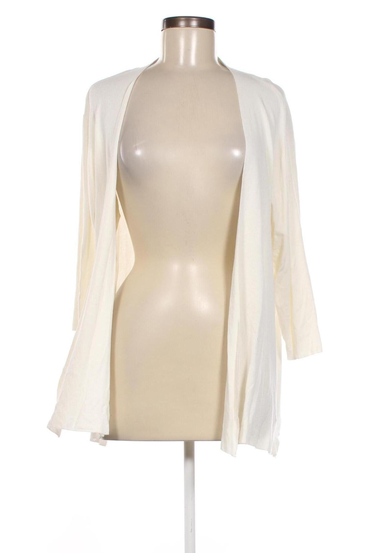 Γυναικεία ζακέτα Piazza Italia, Μέγεθος XL, Χρώμα Λευκό, Τιμή 6,16 €