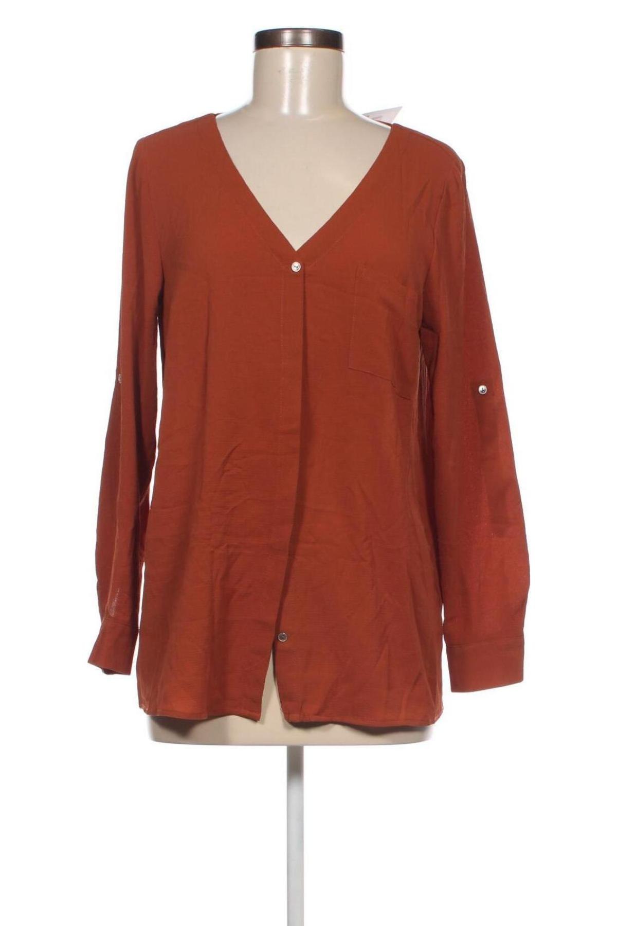Γυναικείο πουκάμισο Body Flirt, Μέγεθος M, Χρώμα Καφέ, Τιμή 15,46 €