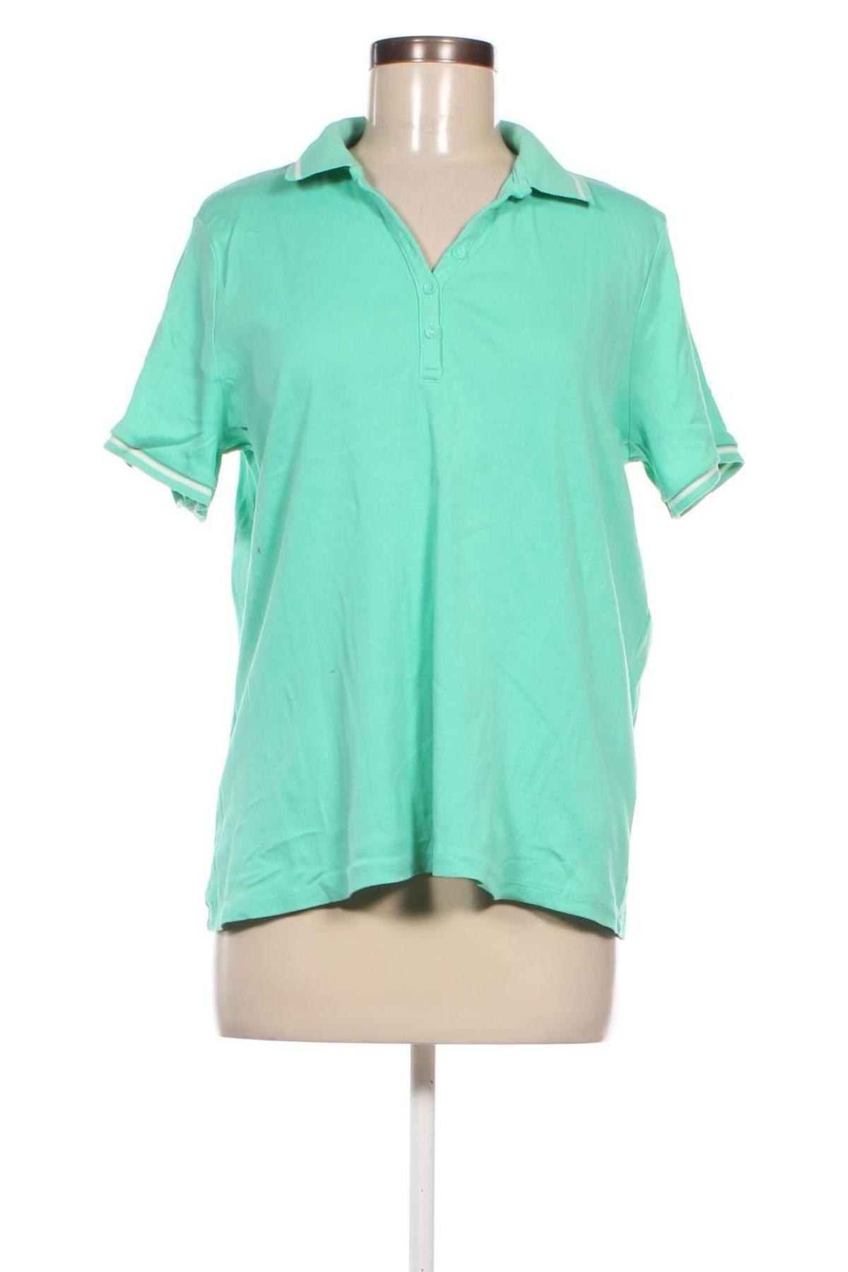 Γυναικείο t-shirt LC Waikiki, Μέγεθος XXL, Χρώμα Πράσινο, Τιμή 7,22 €