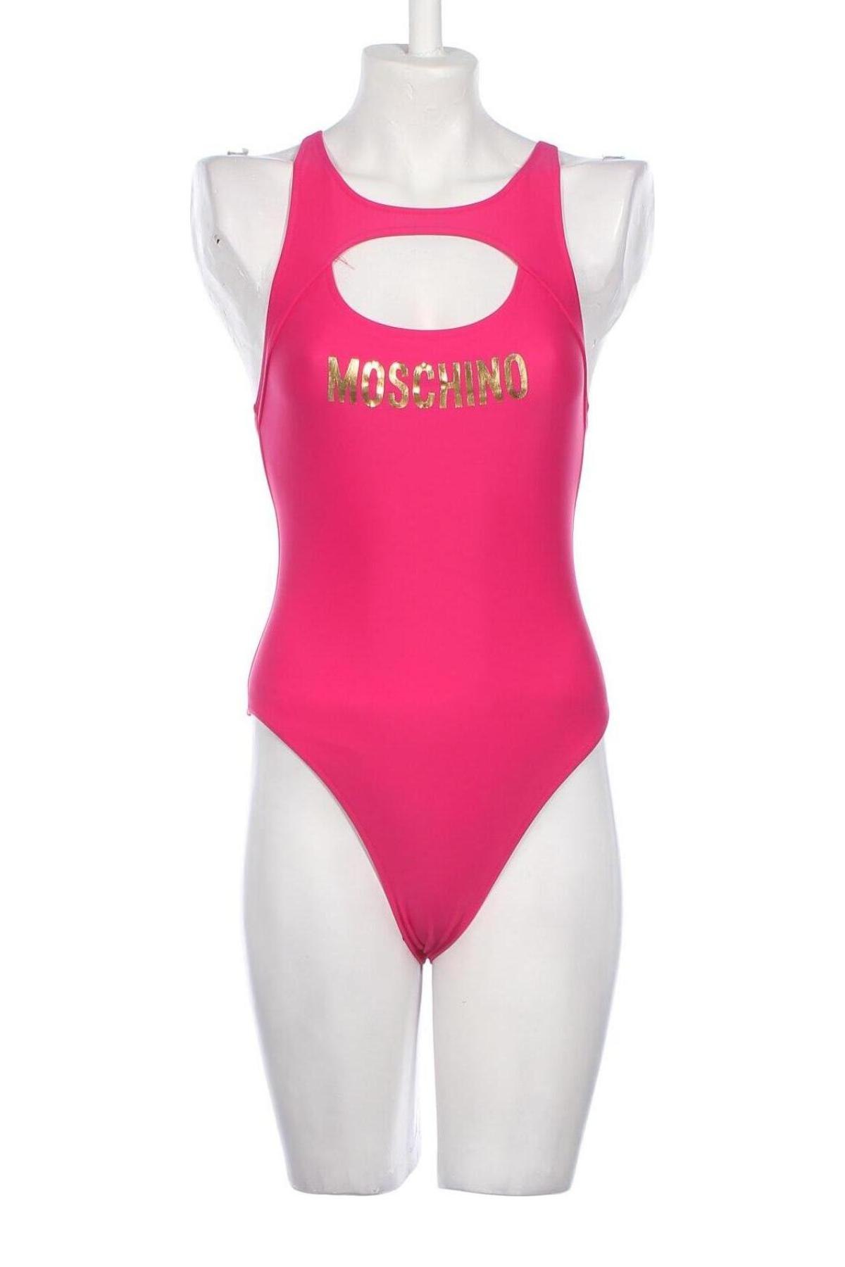 Дамски бански Moschino Swim, Размер S, Цвят Розов, Цена 65,26 лв.