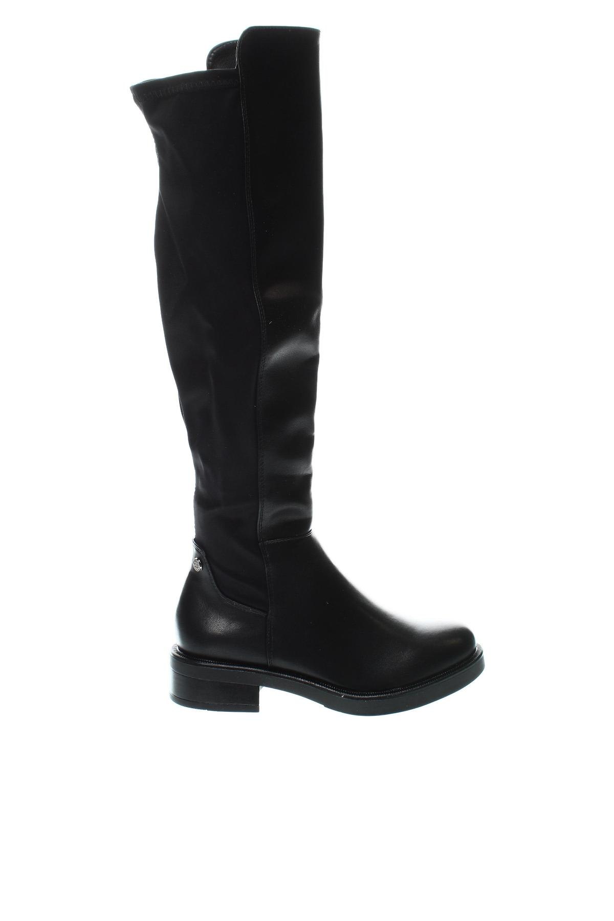 Γυναικείες μπότες Xti, Μέγεθος 36, Χρώμα Μαύρο, Τιμή 17,01 €