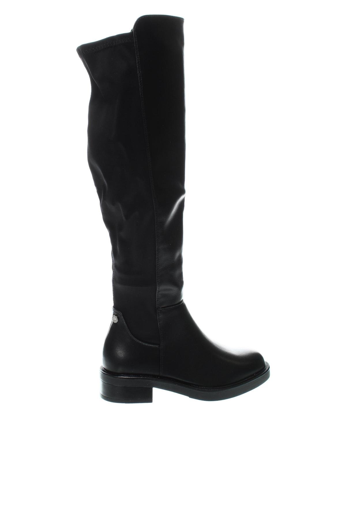 Γυναικείες μπότες Xti, Μέγεθος 35, Χρώμα Μαύρο, Τιμή 17,01 €