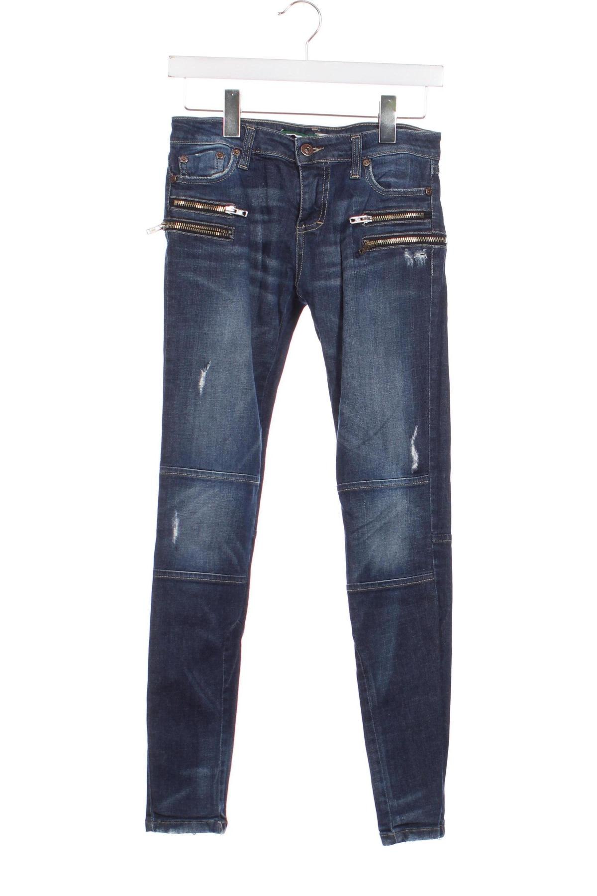 Dámske džínsy  Please, Veľkosť S, Farba Modrá, Cena  4,90 €