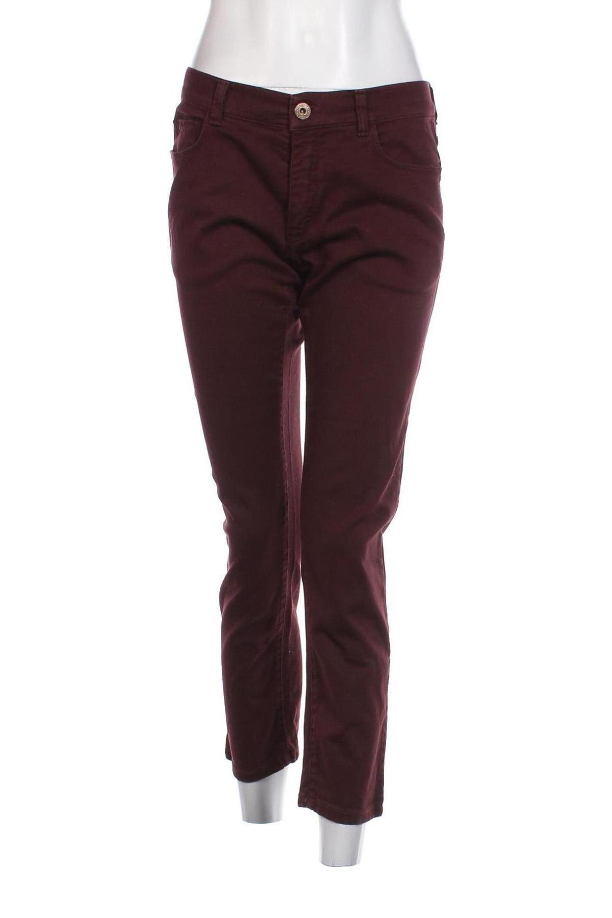 Дамски дънки Trussardi Jeans, Размер M, Цвят Червен, Цена 30,60 лв.