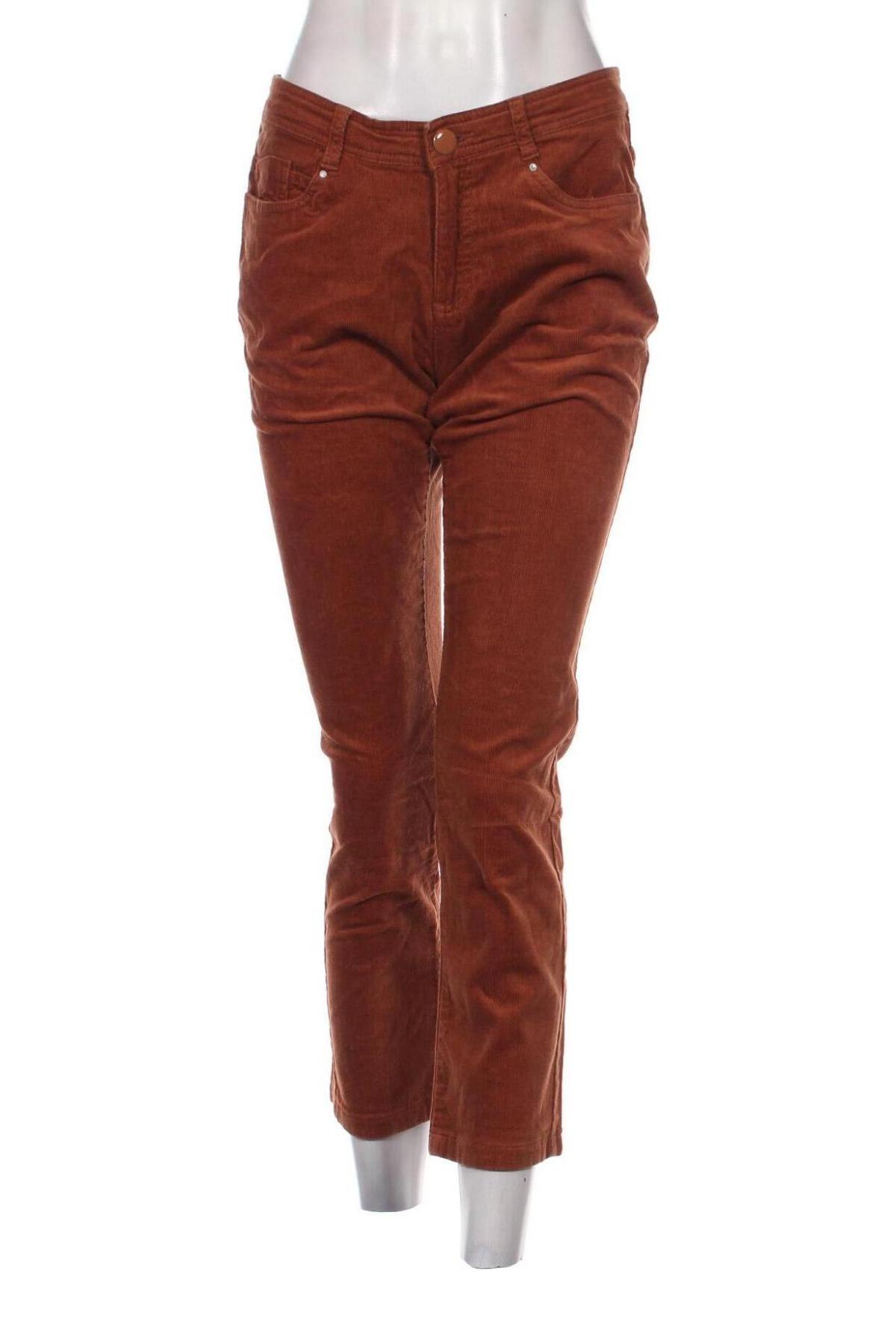 Pantaloni de velvet de femei Boule..., Mărime M, Culoare Maro, Preț 20,03 Lei