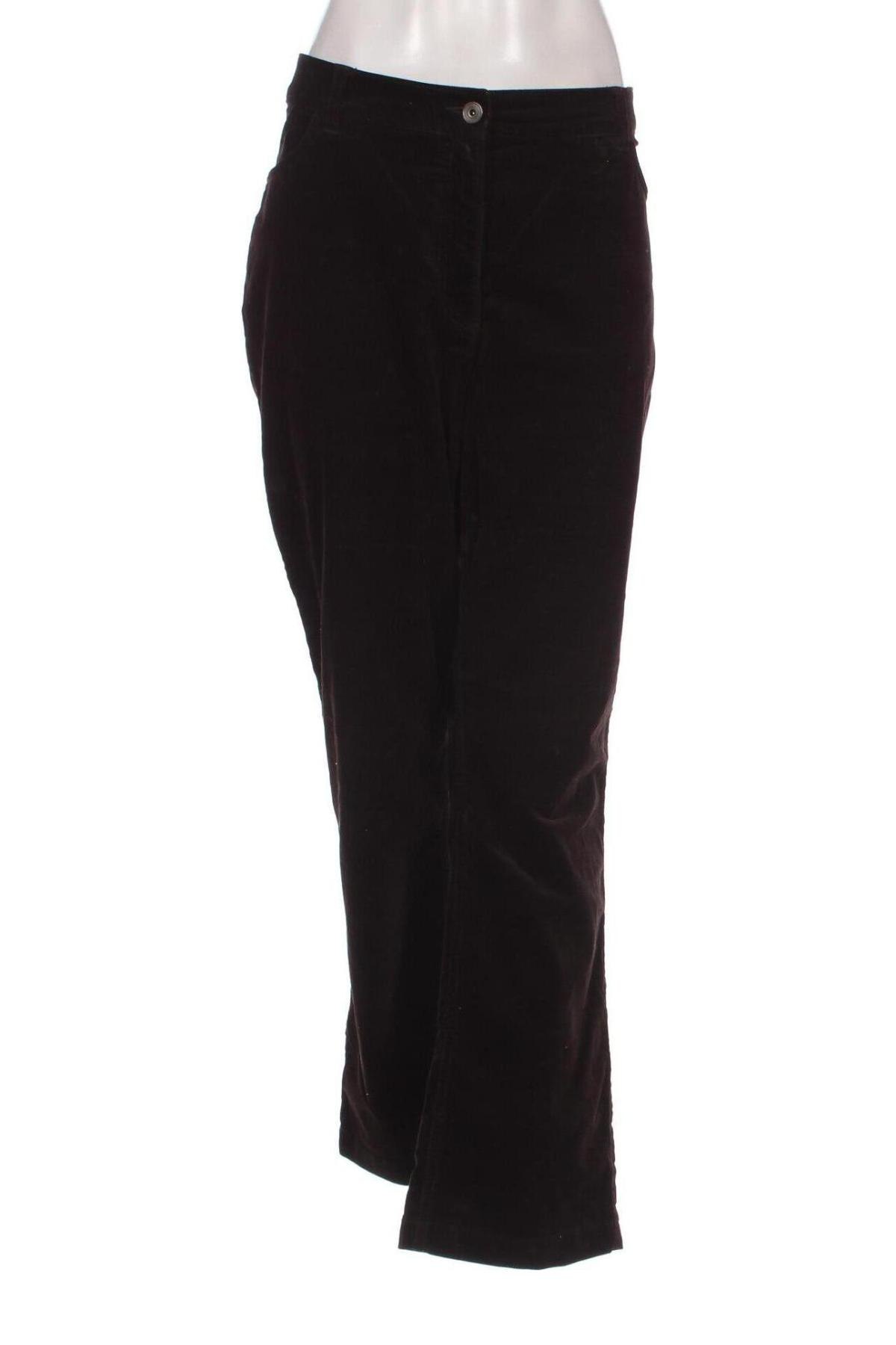 Γυναικείο κοτλέ παντελόνι C&A, Μέγεθος XXL, Χρώμα Καφέ, Τιμή 17,94 €