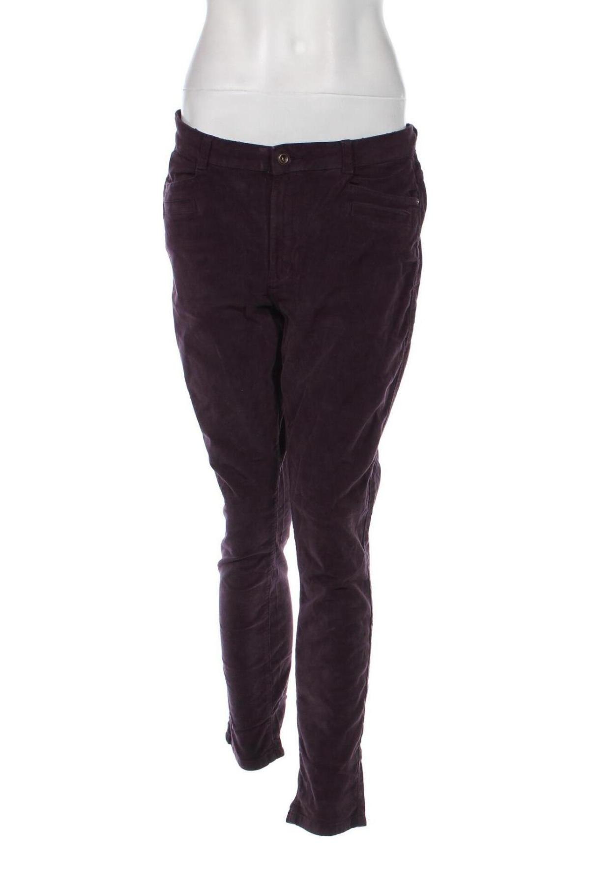 Γυναικείο κοτλέ παντελόνι Edc By Esprit, Μέγεθος M, Χρώμα Βιολετί, Τιμή 4,31 €