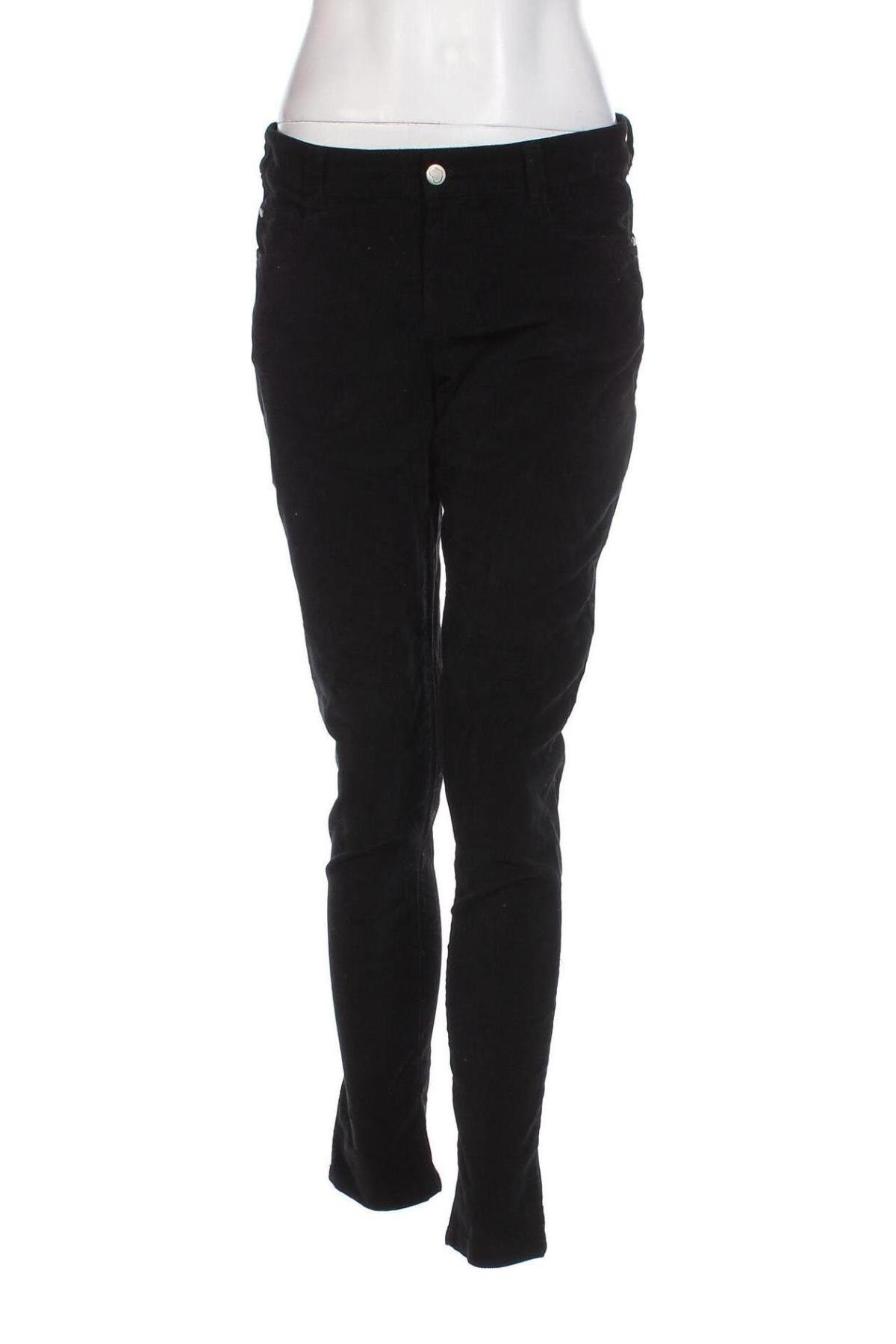Pantaloni de velvet de femei Tippy, Mărime M, Culoare Negru, Preț 20,99 Lei