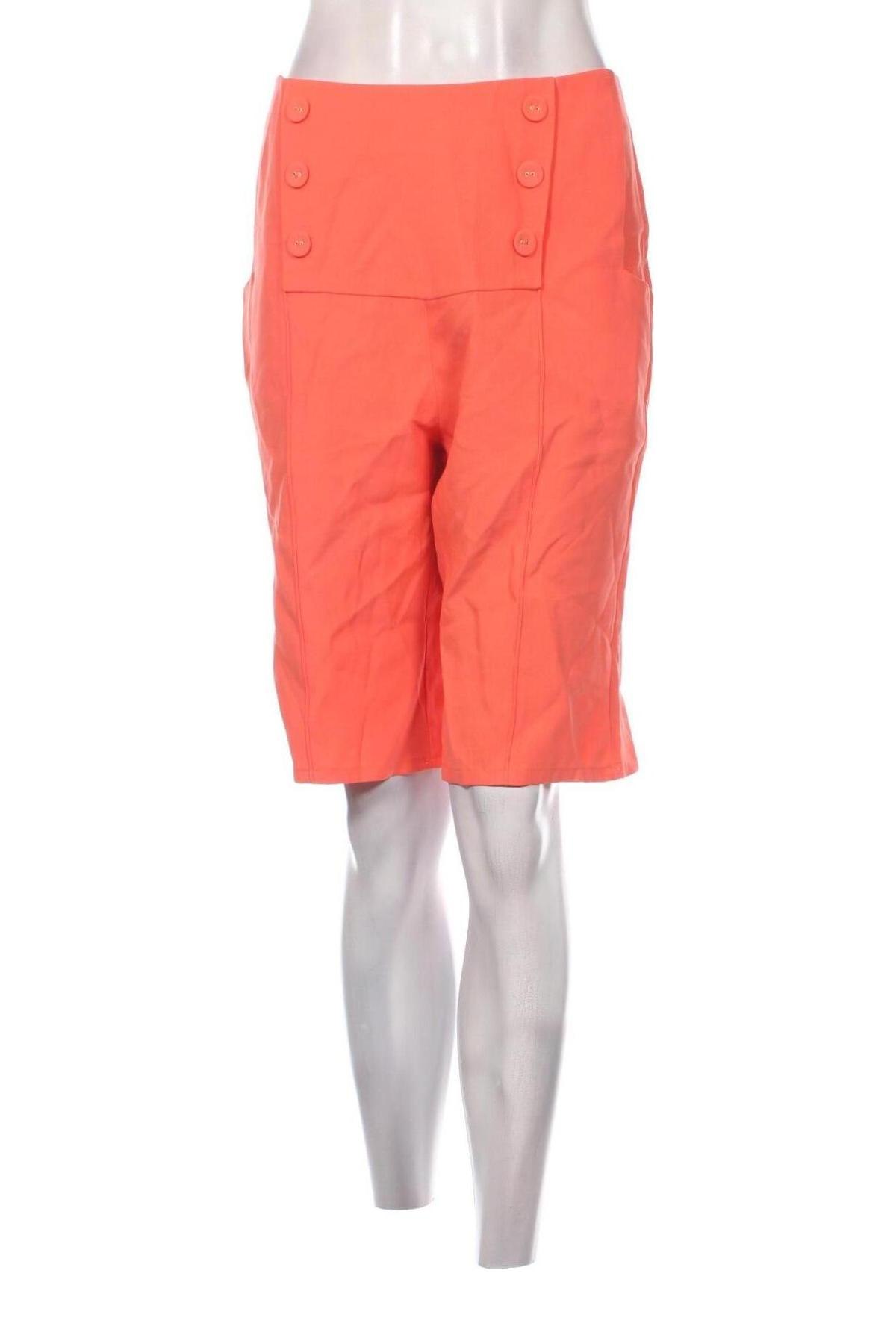 Γυναικείο κοντό παντελόνι Patrizia Pepe, Μέγεθος L, Χρώμα Πορτοκαλί, Τιμή 78,35 €