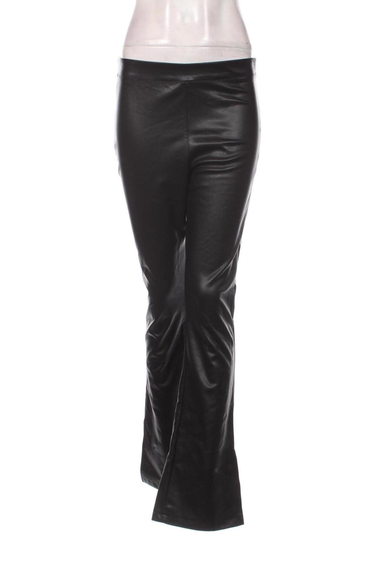 Γυναικείο παντελόνι δερμάτινο V by Very, Μέγεθος M, Χρώμα Μαύρο, Τιμή 9,25 €