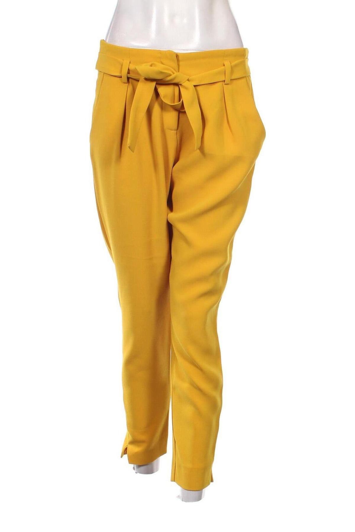 Дамски панталон, Размер S, Цвят Жълт, Цена 8,70 лв.