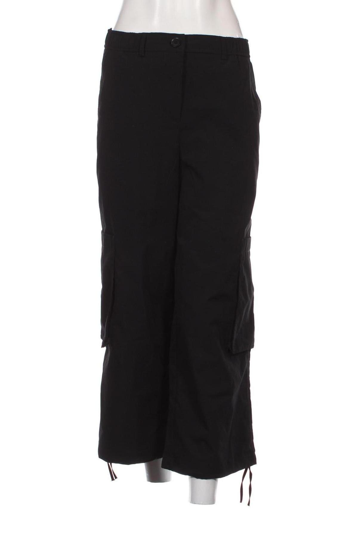 Pantaloni de femei Cropp, Mărime M, Culoare Negru, Preț 286,18 Lei
