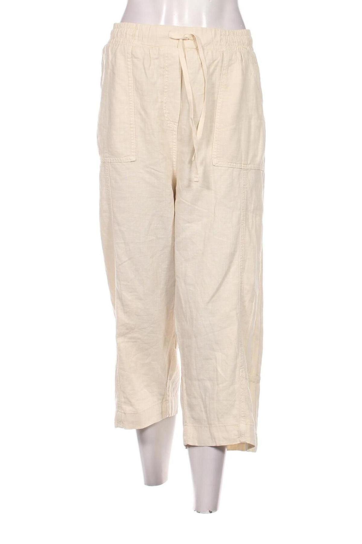 Дамски панталон Next Petite, Размер XL, Цвят Екрю, Цена 87,00 лв.