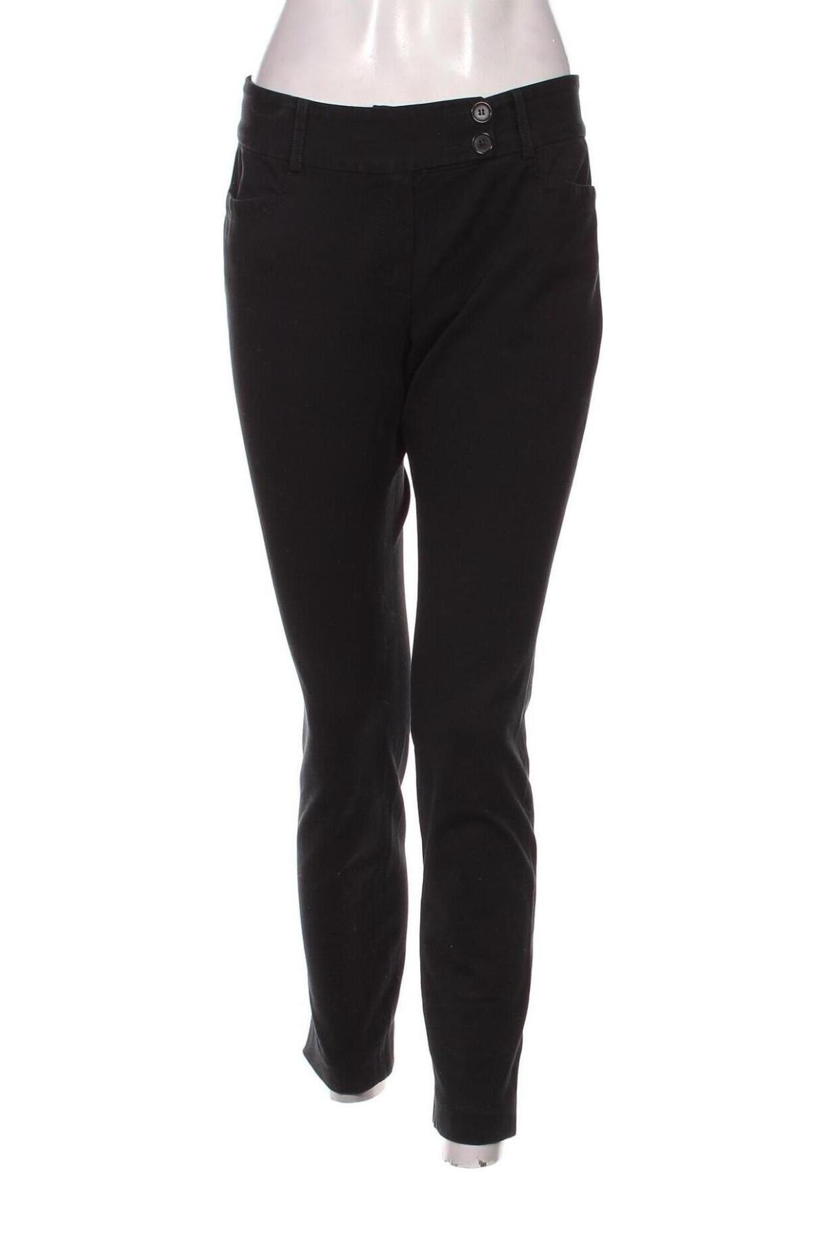 Дамски панталон Rene Lezard, Размер M, Цвят Черен, Цена 7,84 лв.