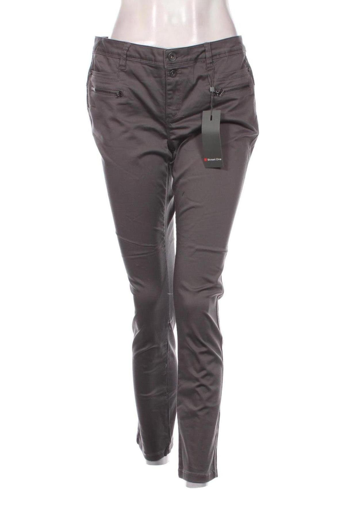 Pantaloni de femei Street One, Mărime M, Culoare Gri, Preț 28,99 Lei