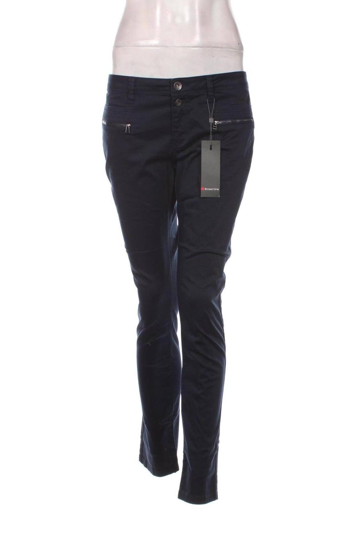 Pantaloni de femei Street One, Mărime M, Culoare Albastru, Preț 286,18 Lei