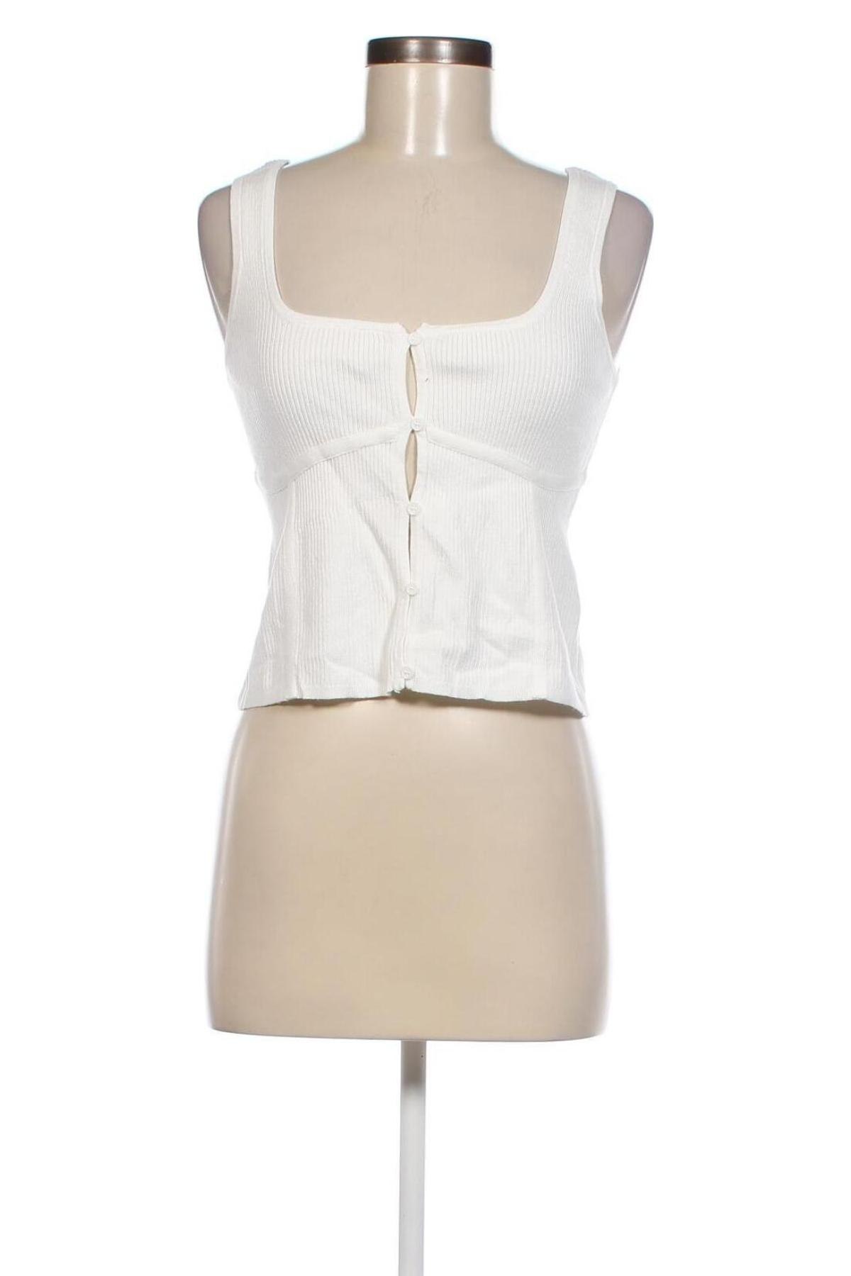 Γυναικείο αμάνικο μπλουζάκι ASOS, Μέγεθος S, Χρώμα Λευκό, Τιμή 14,95 €