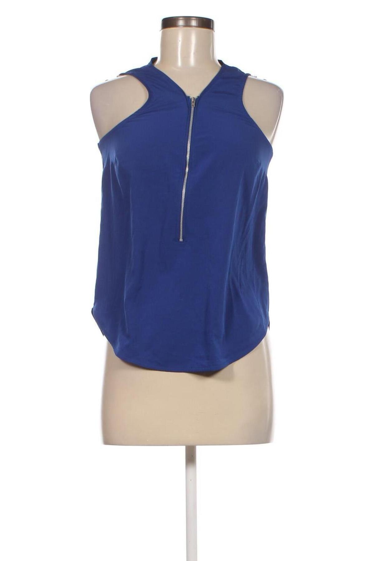 Γυναικείο αμάνικο μπλουζάκι Tally Weijl, Μέγεθος XS, Χρώμα Μπλέ, Τιμή 3,62 €