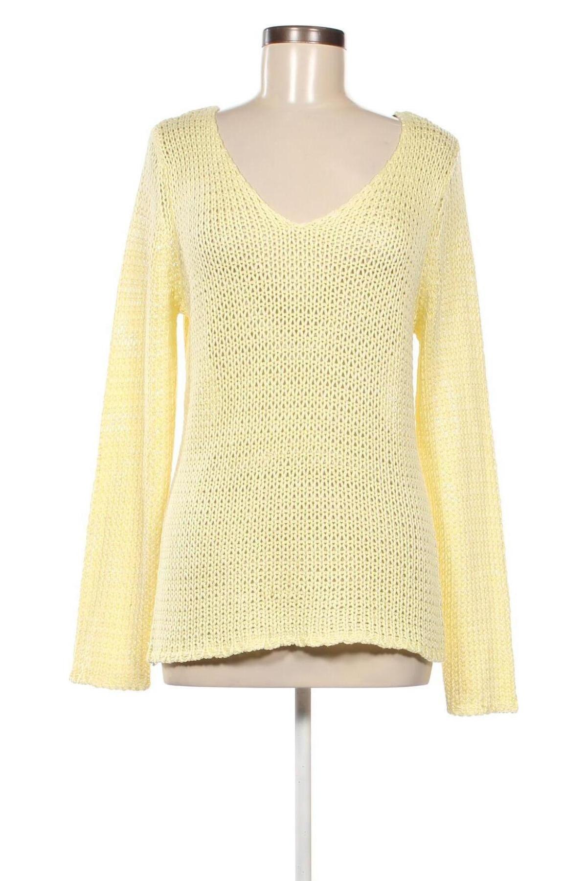 Γυναικείο πουλόβερ Cecilia Classics, Μέγεθος M, Χρώμα Κίτρινο, Τιμή 8,07 €