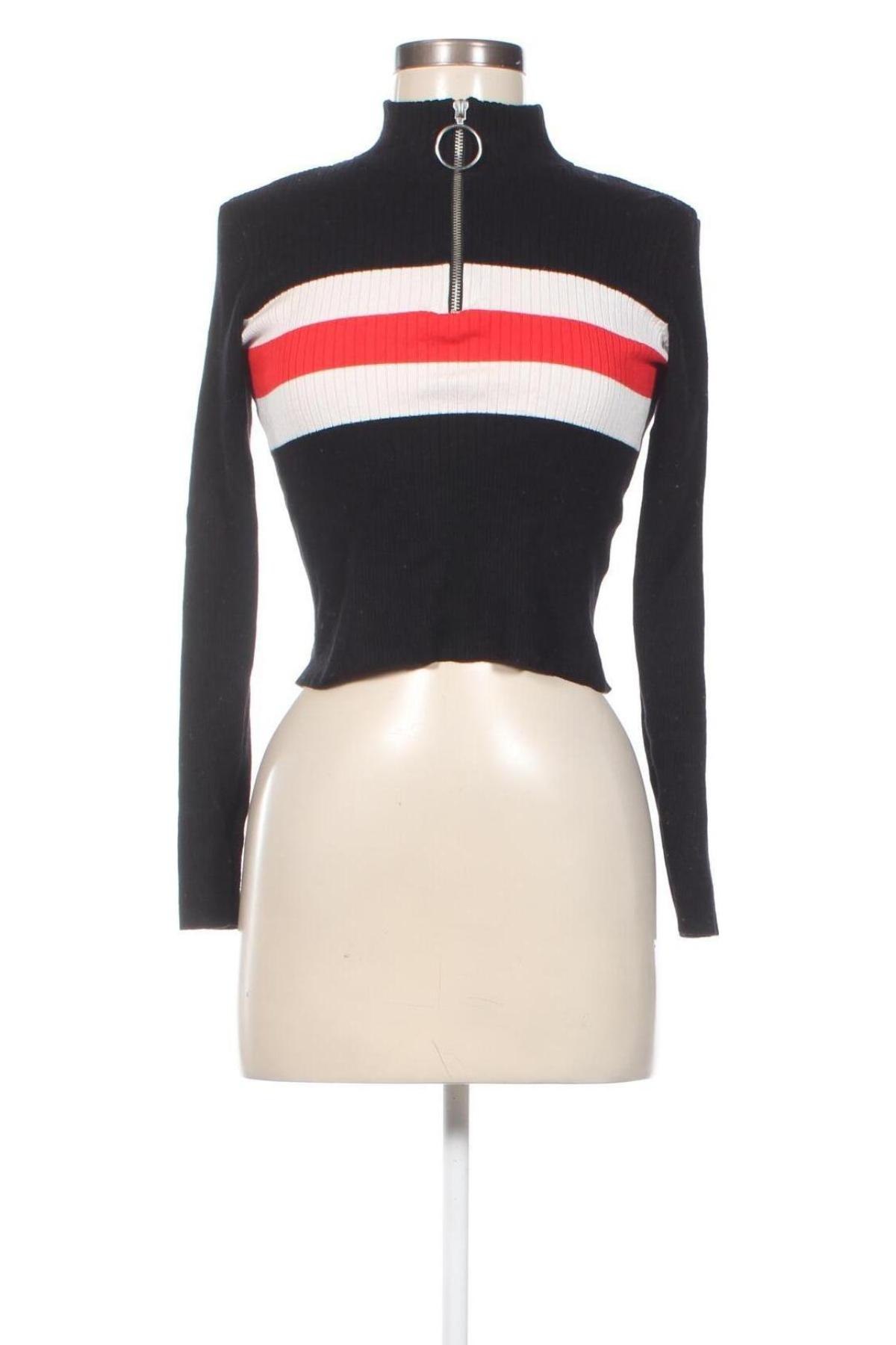 Дамски пуловер H&M Divided, Размер M, Цвят Черен, Цена 29,01 лв.