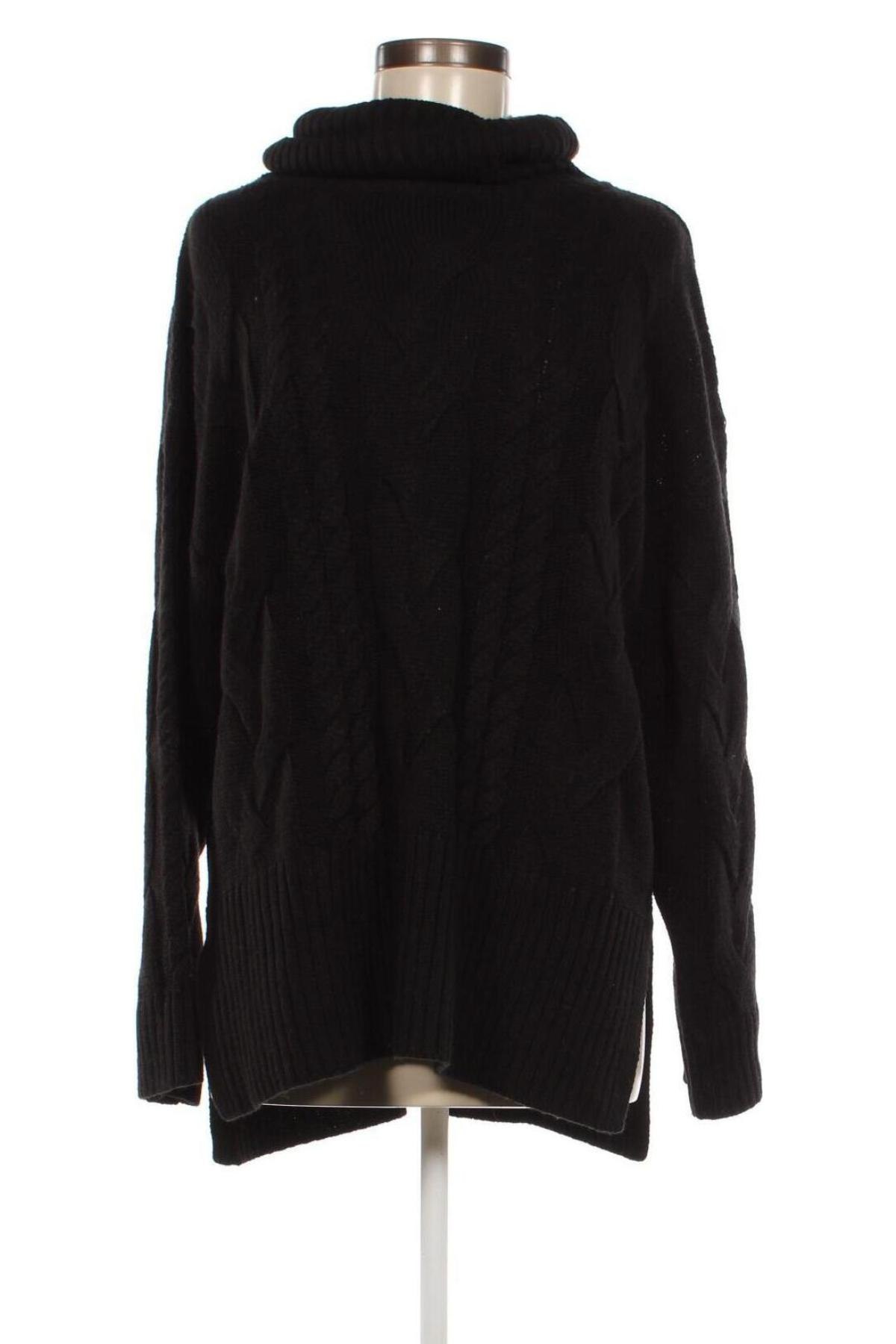 Γυναικείο πουλόβερ Hema, Μέγεθος L, Χρώμα Μαύρο, Τιμή 5,38 €