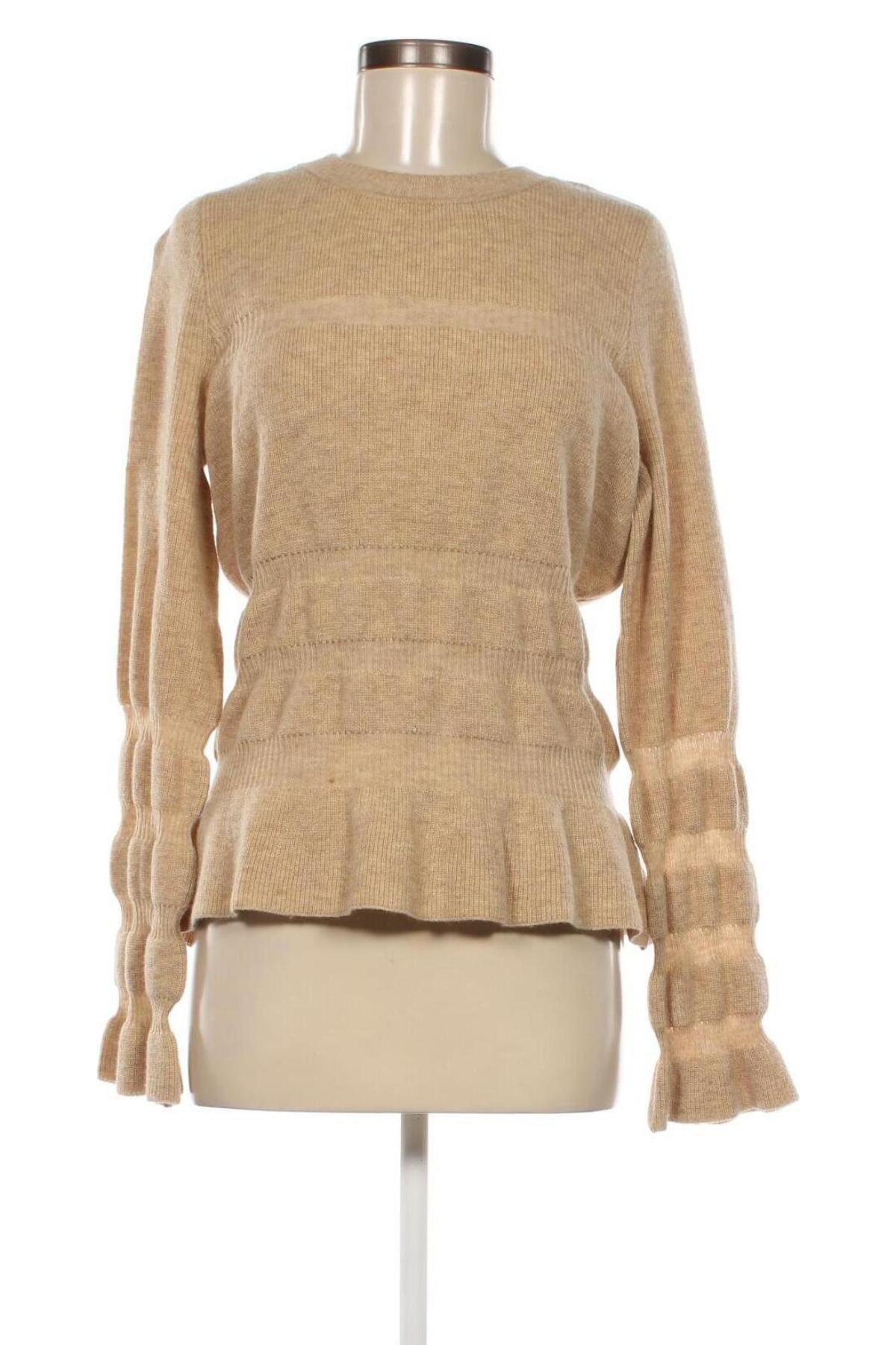 Дамски пуловер In Wear, Размер M, Цвят Бежов, Цена 59,40 лв.