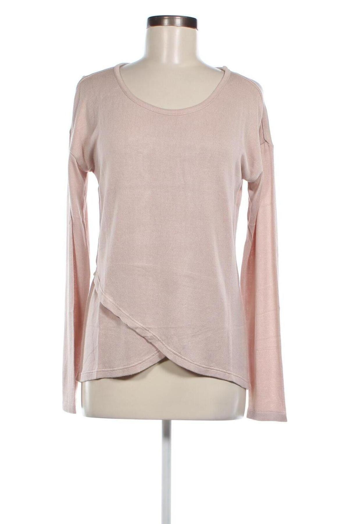 Γυναικεία μπλούζα Lascana, Μέγεθος XS, Χρώμα  Μπέζ, Τιμή 5,69 €